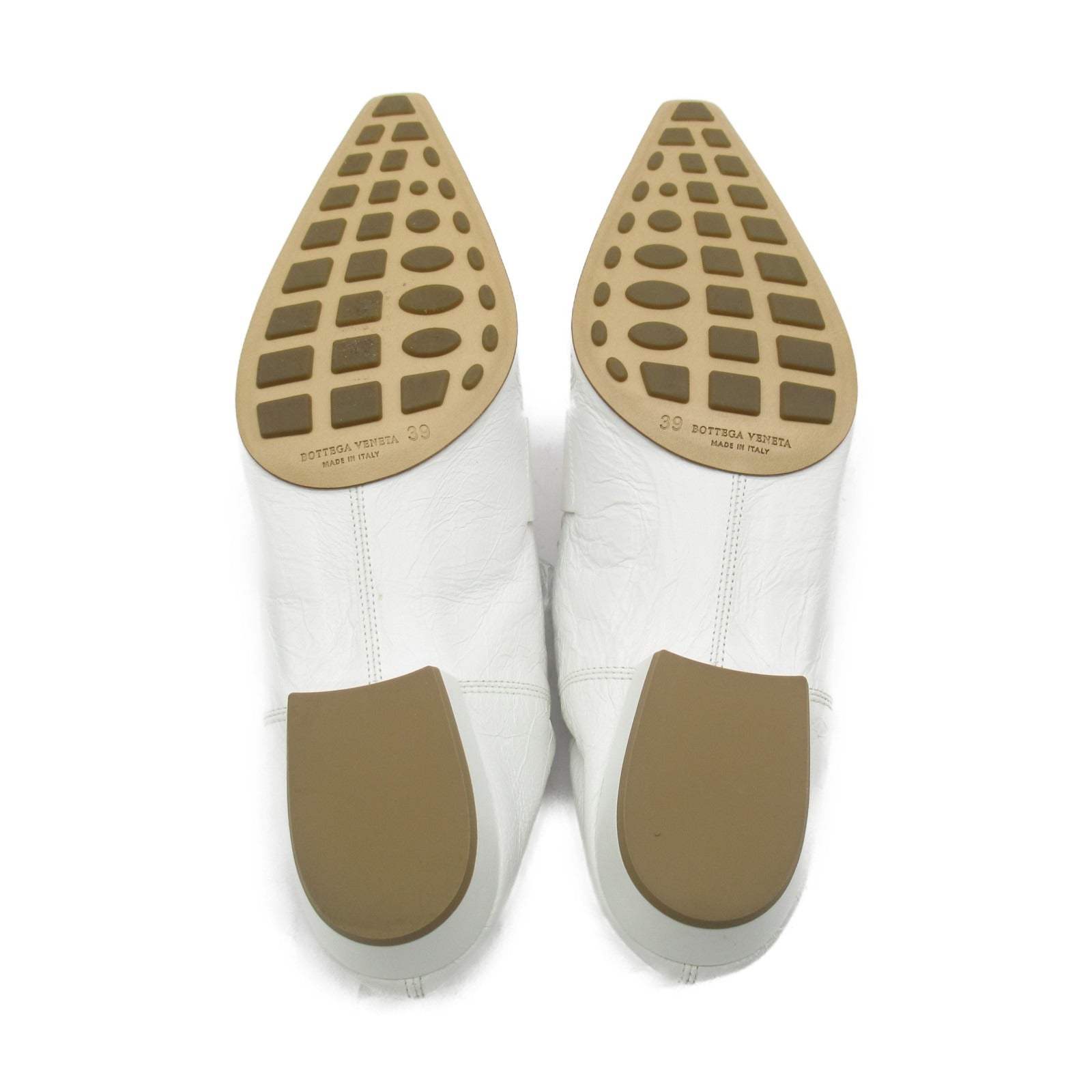 Bottega Veneta Leather Loafers White