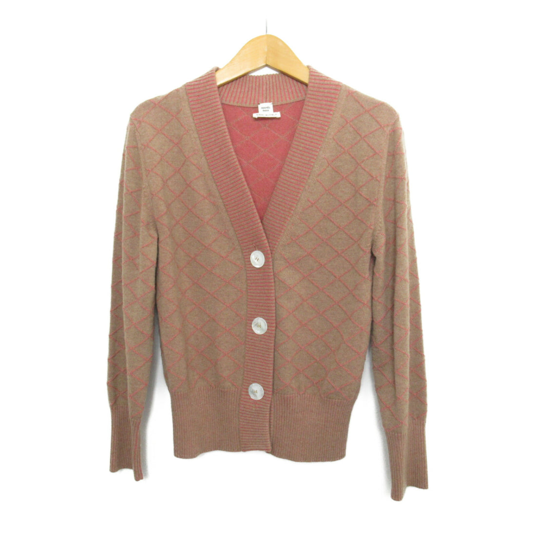 Hermes Silk Cardigan Beige