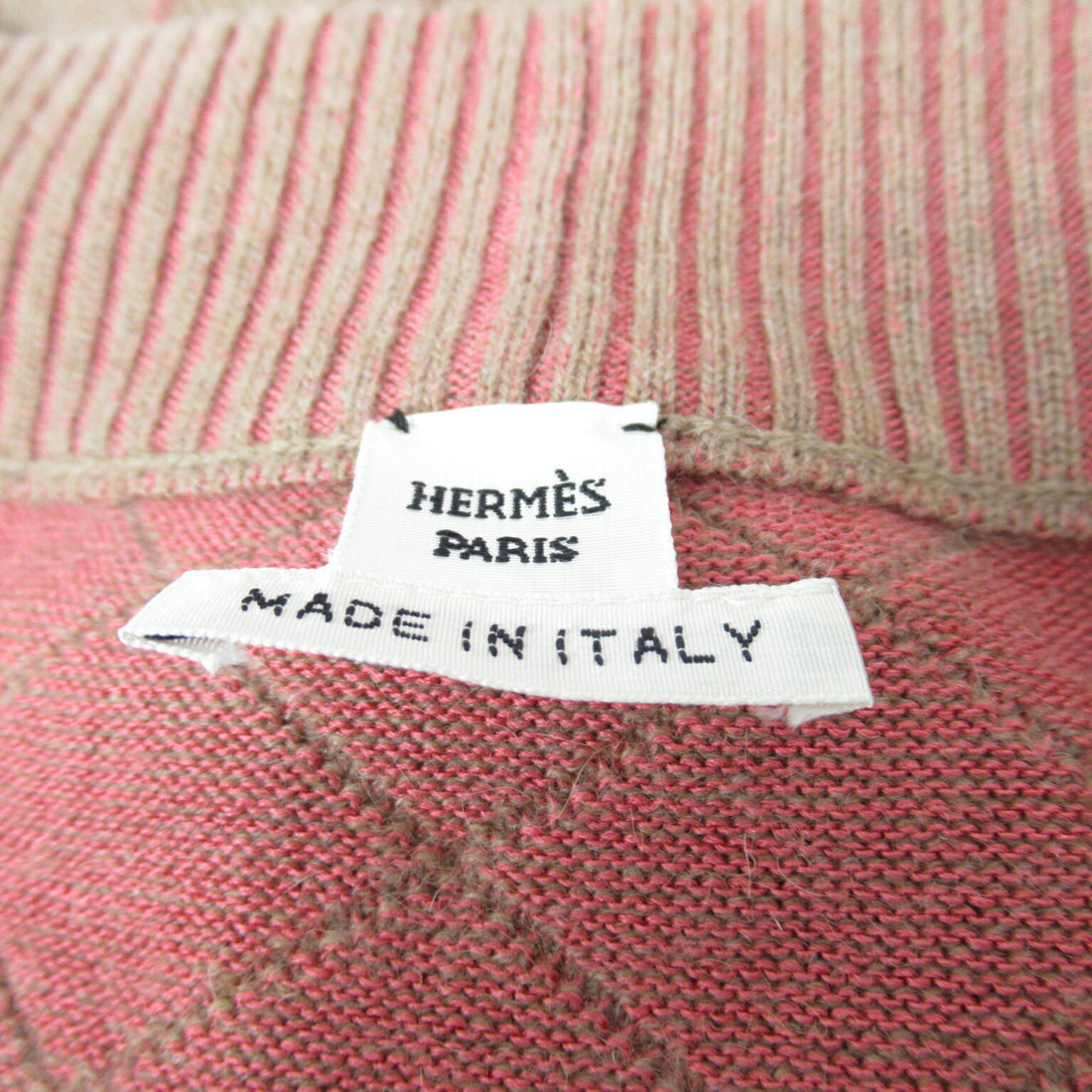 Hermes Silk Cardigan Beige