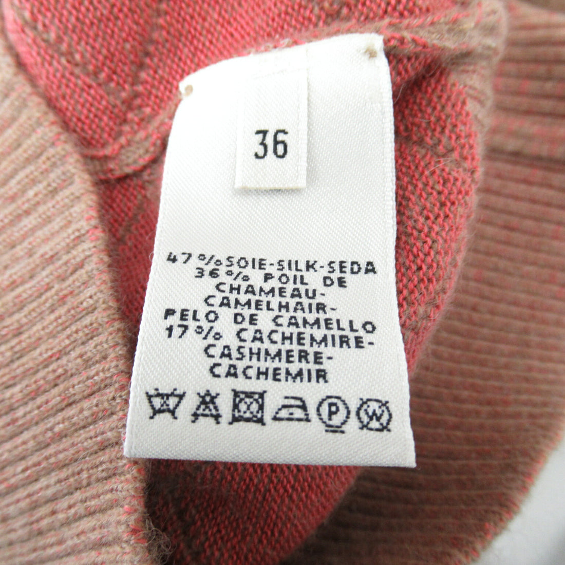 Hermes Silk Cardigan Beige