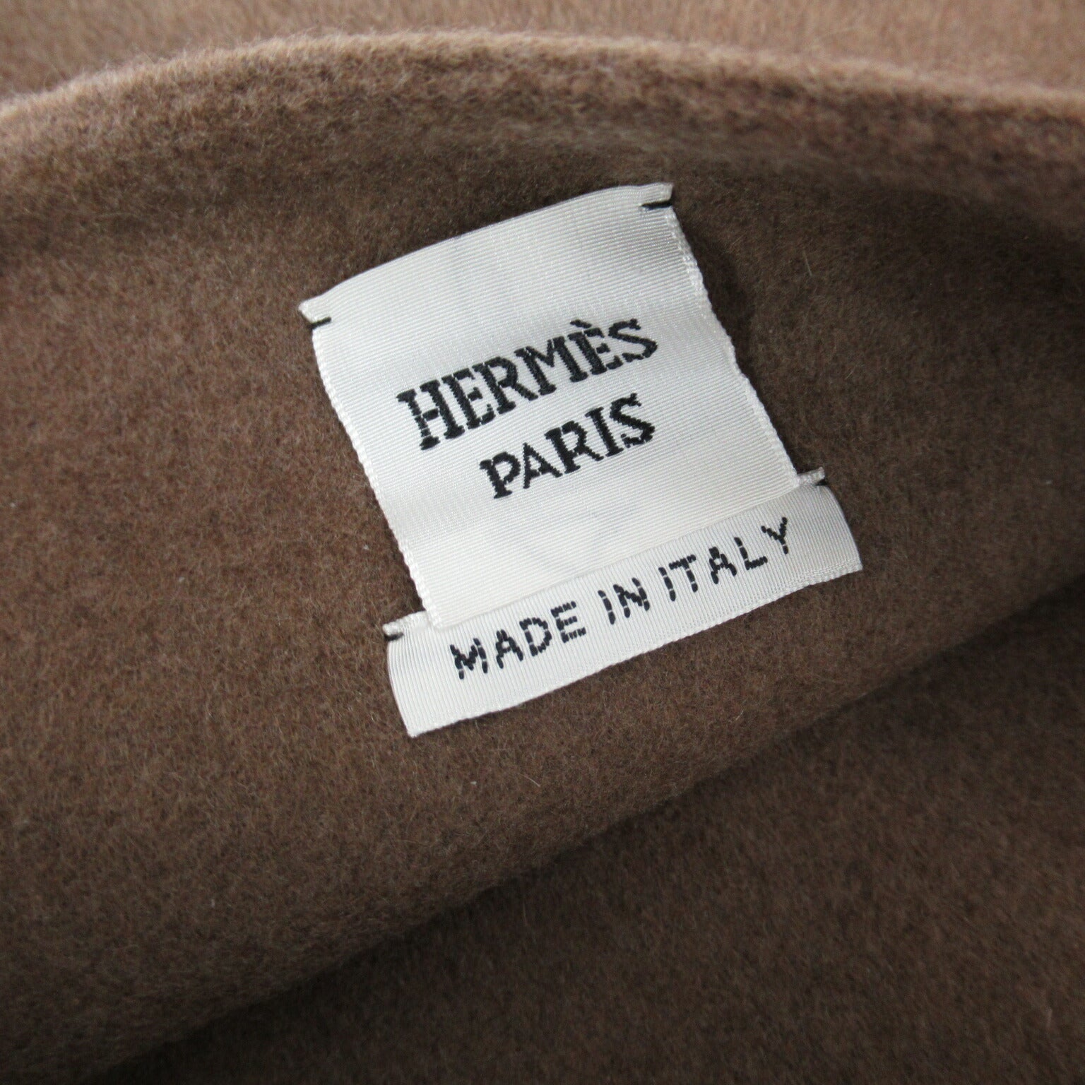 Hermes Cashmere Skirt Brown