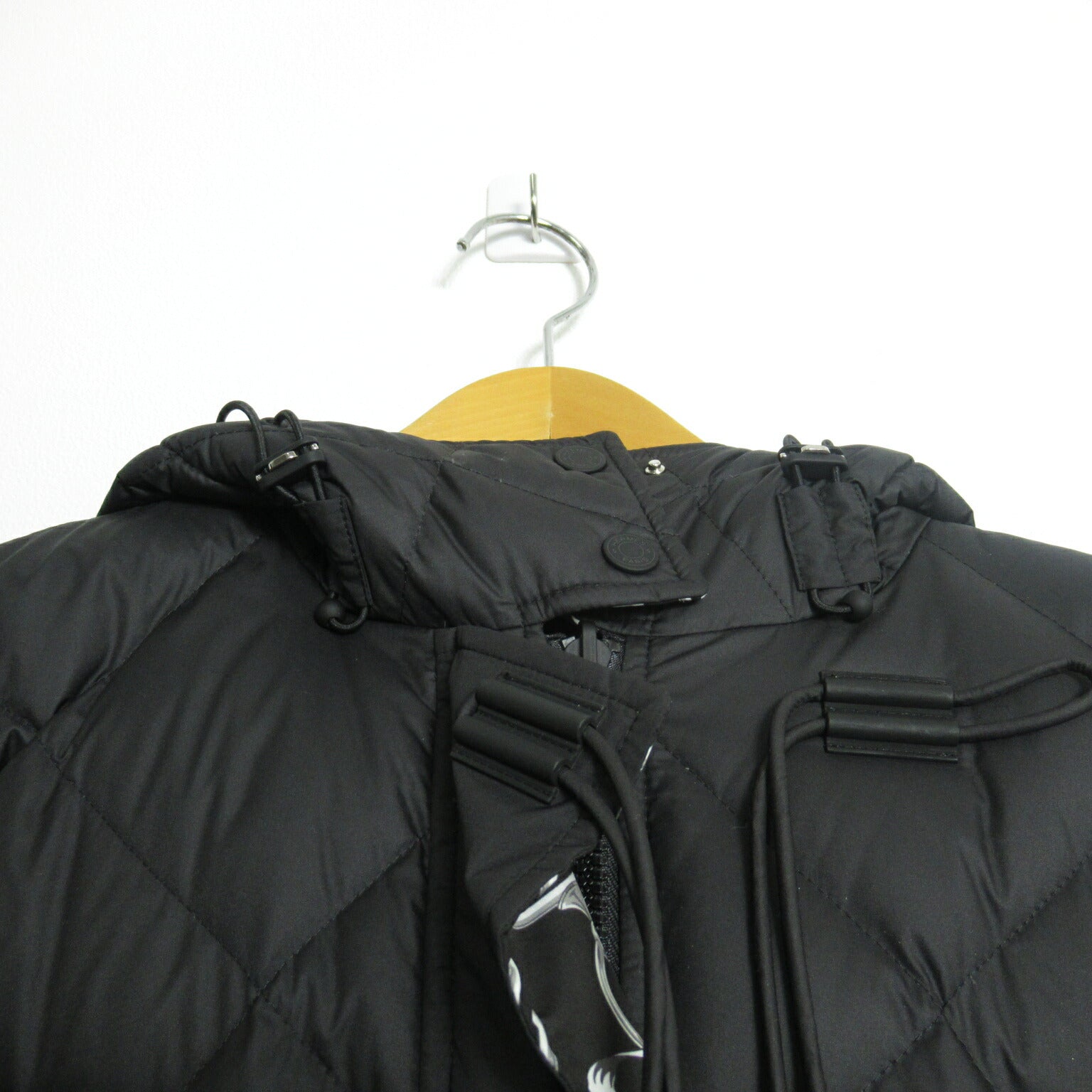 Hermes Reversible Down Coat Jacket Polyester