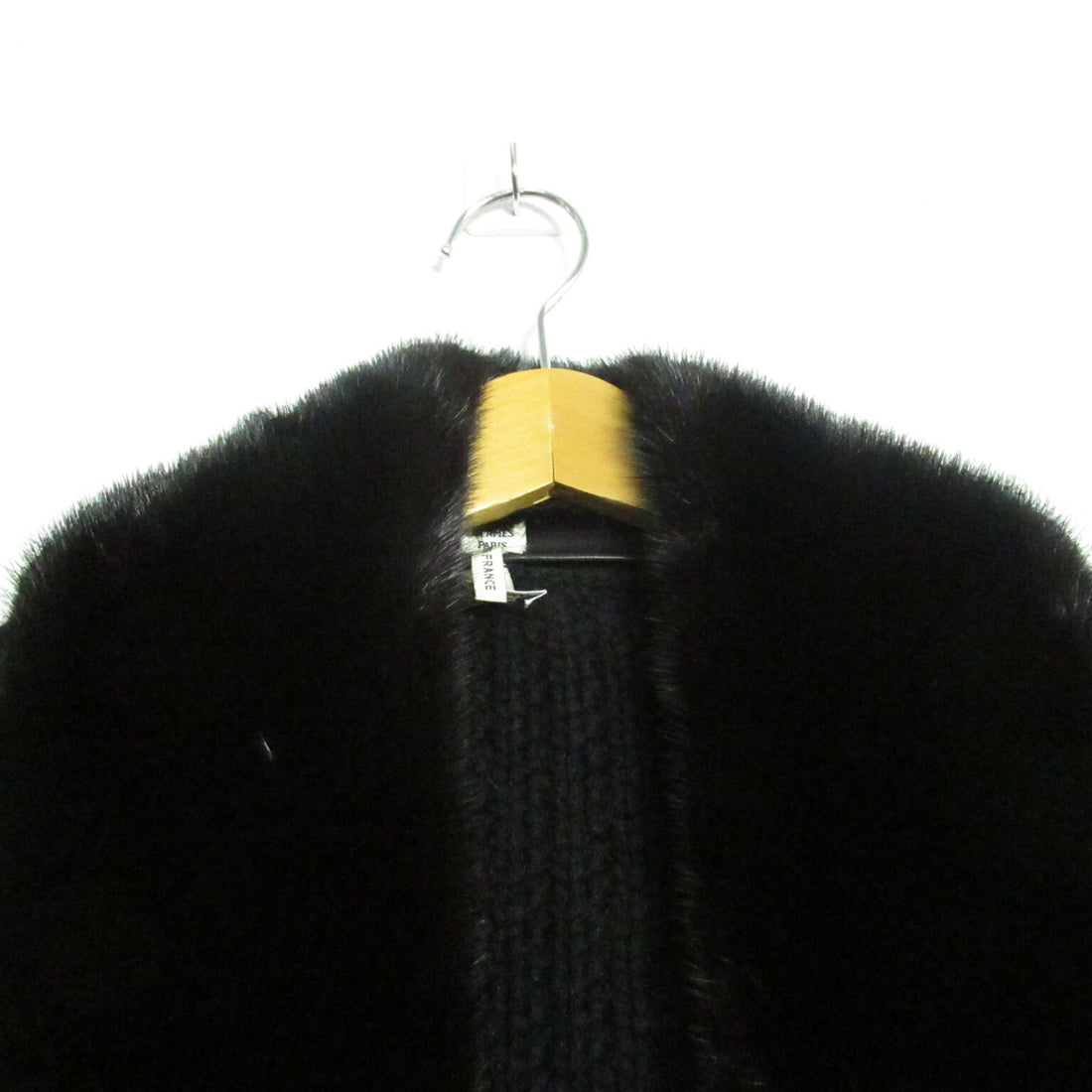 Hermes Cashmere Mink Cardigan with Belt