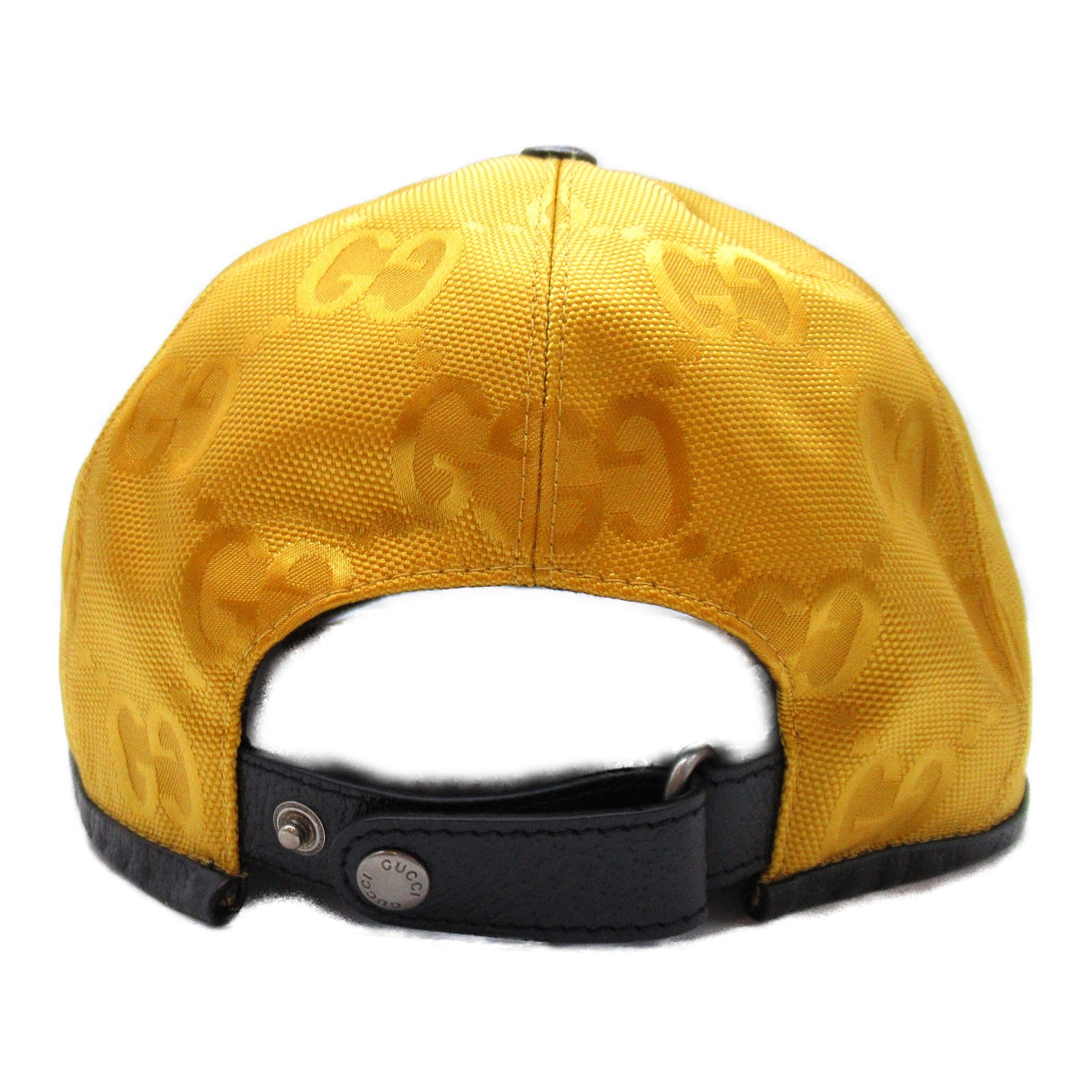 Gucci Nylon Cap Hat Gold/Black Unisex