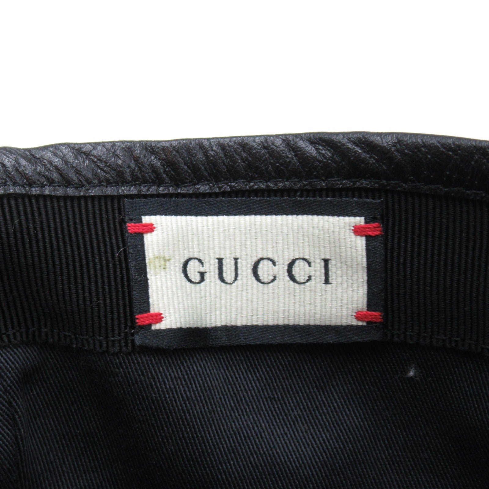 Gucci Nylon Cap Hat Gold/Black Unisex