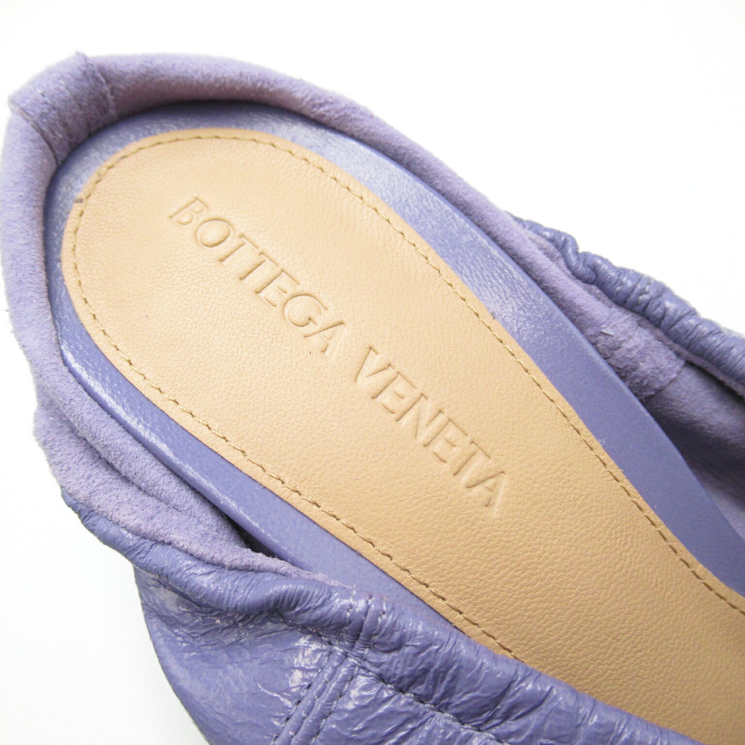 Bottega Veneta Leather Purple Pumps