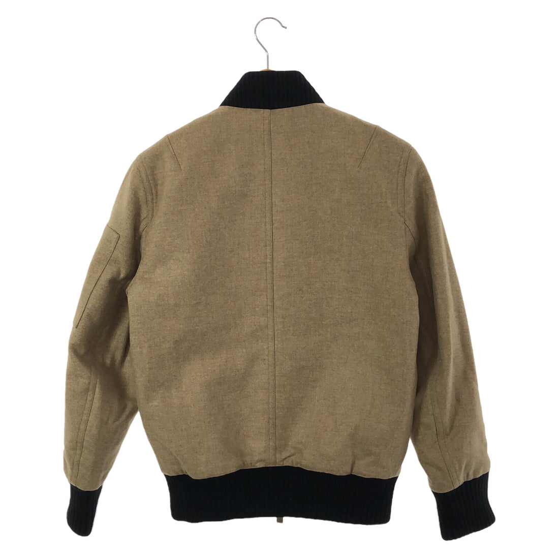 Hermes Wool Cashmere Blouson Beige/Black