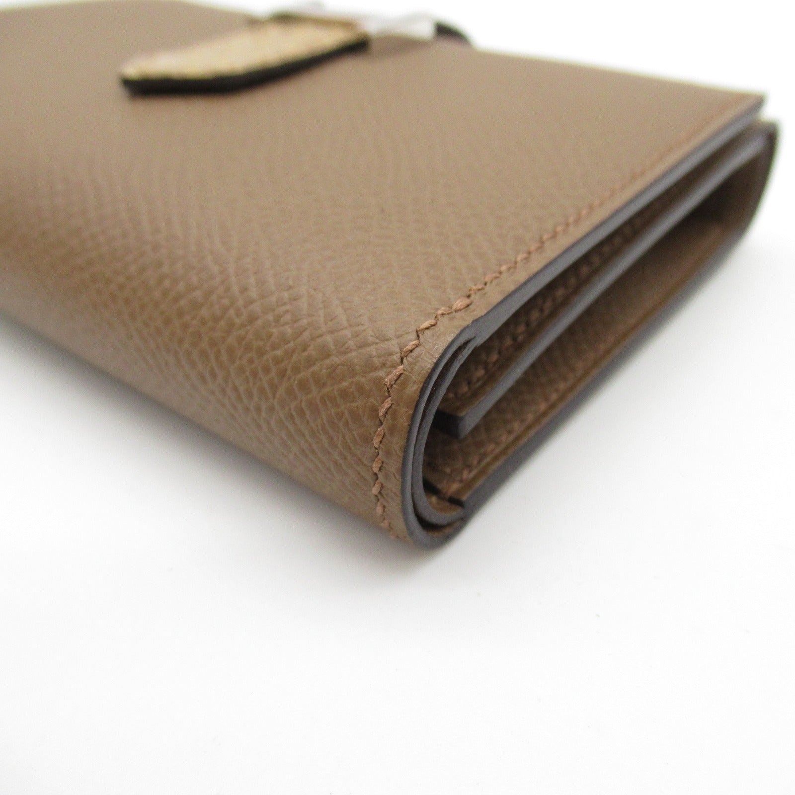 Hermes Leather Alligator Trifold Wallet