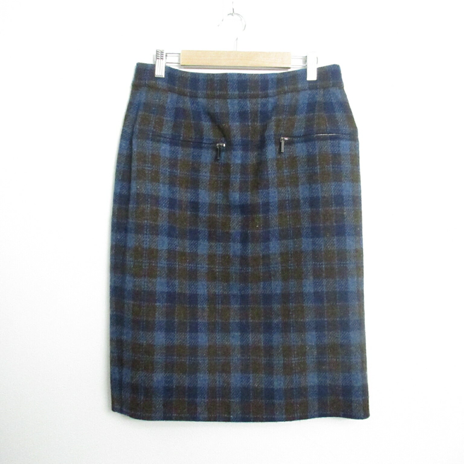 Chanel Wool Skirt Blue P52739V39058