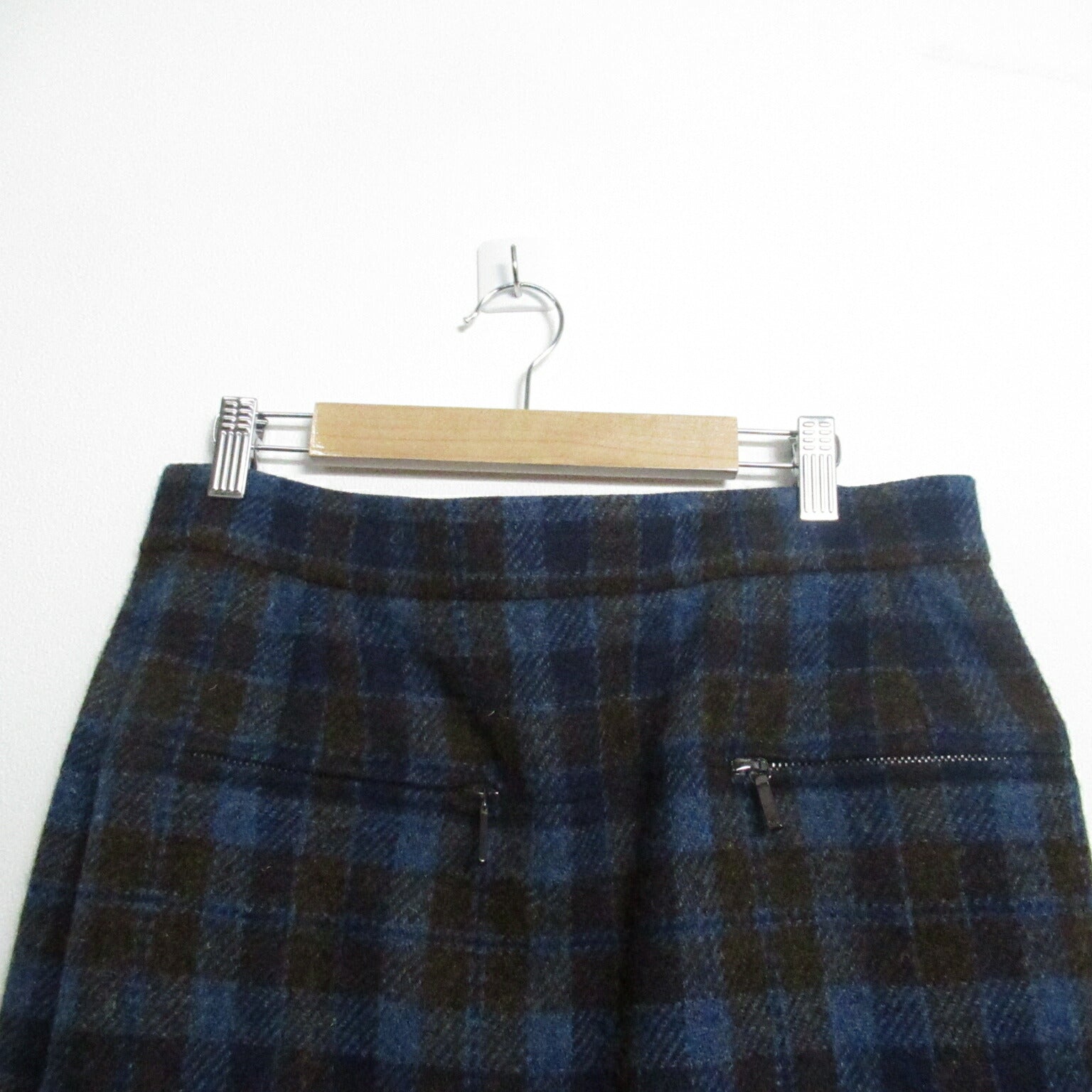 Chanel Wool Skirt Blue P52739V39058