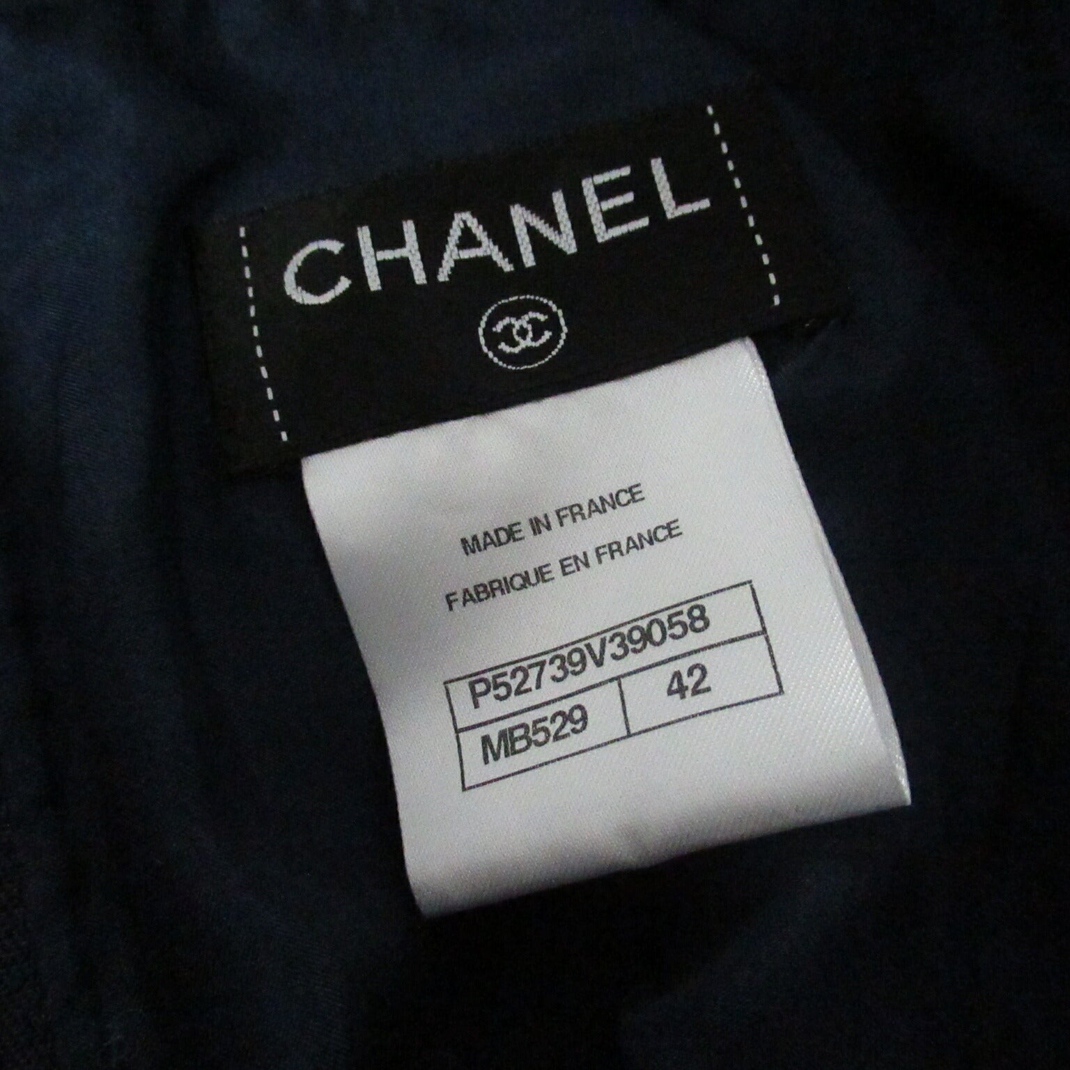 Chanel Wool Skirt Blue P52739V39058