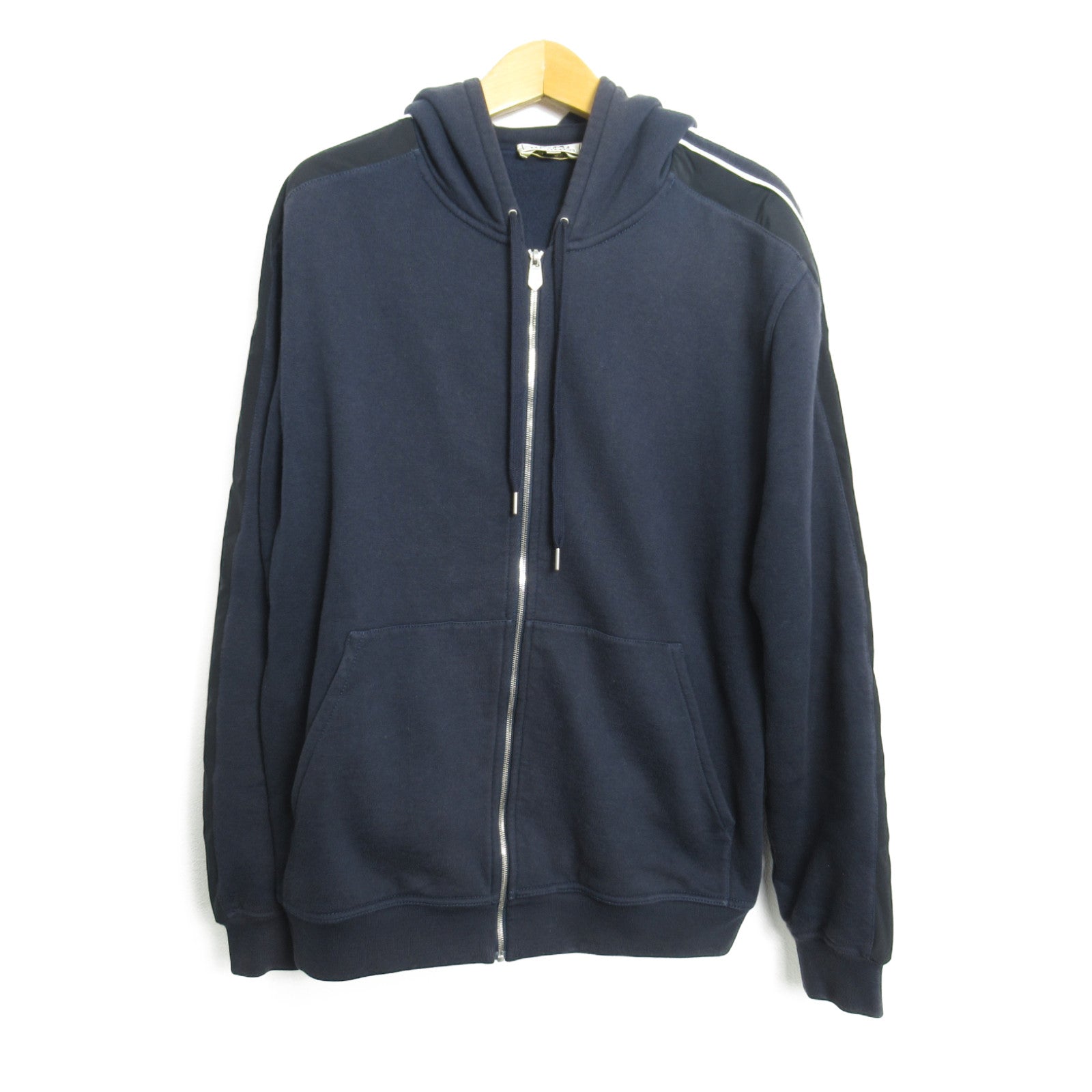 Hermes Cotton Hoodie Navy Unisex