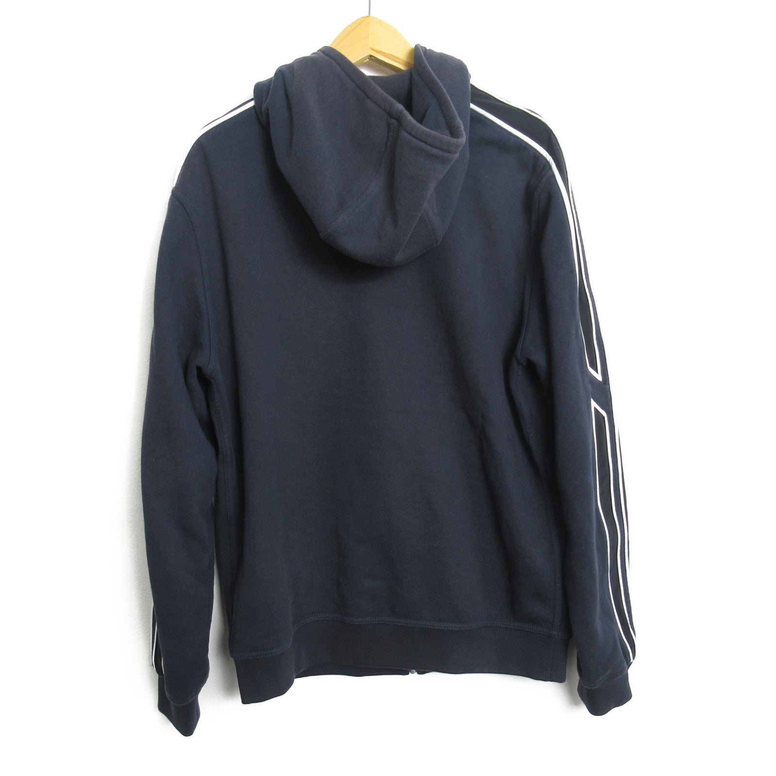 Hermes Cotton Hoodie Navy Unisex