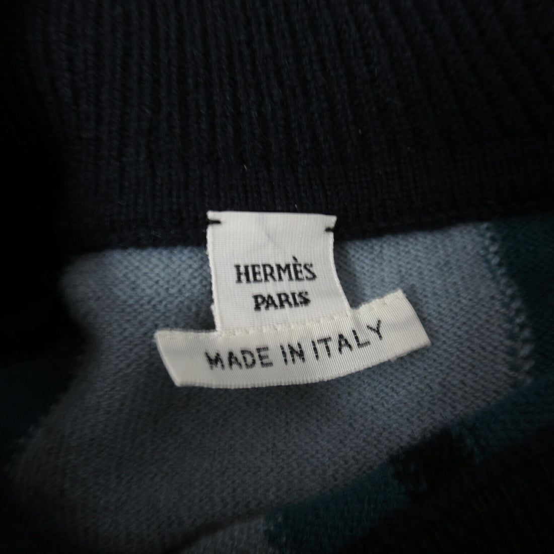 Hermes Cashmere Knit Dress Green