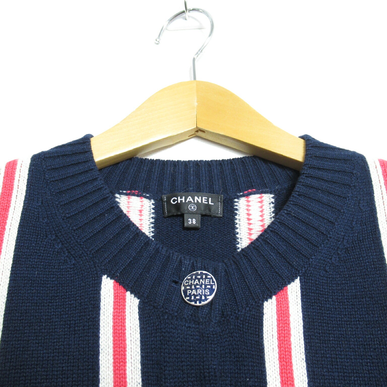 Chanel Cashmere Cardigan Navy P54804K07178