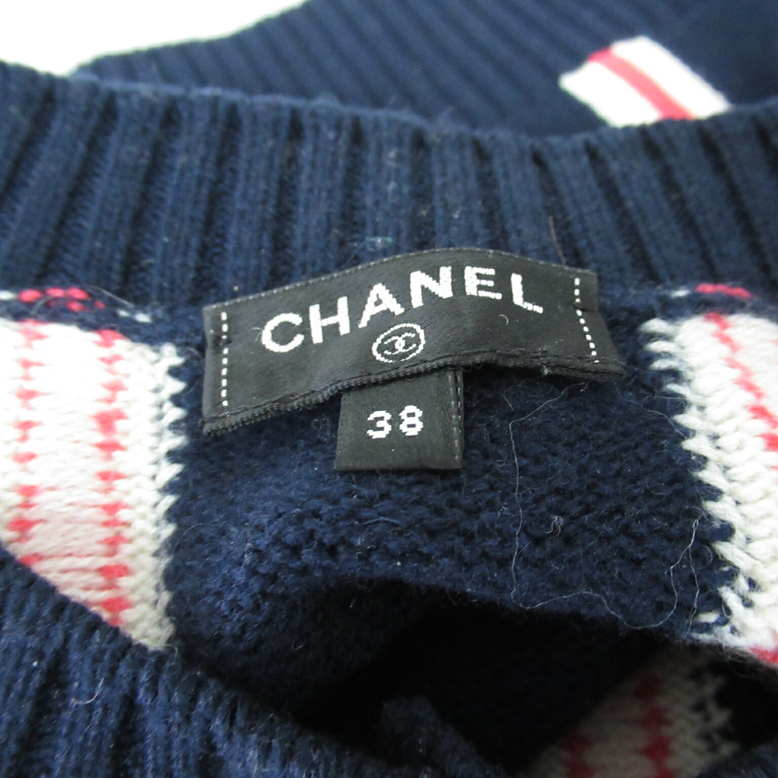 Chanel Cashmere Cardigan Navy P54804K07178