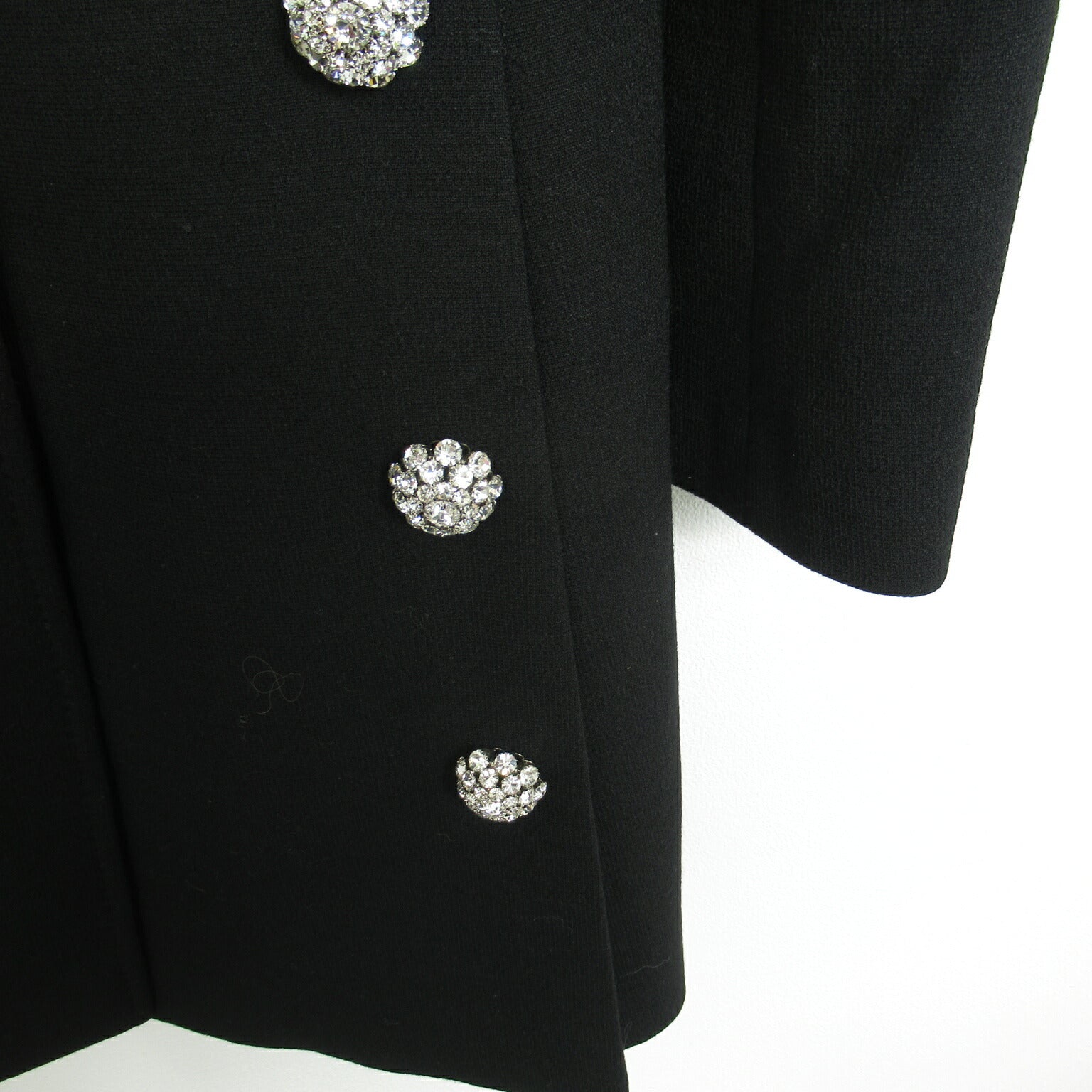 Dolce & Gabbana Wool Coat Black