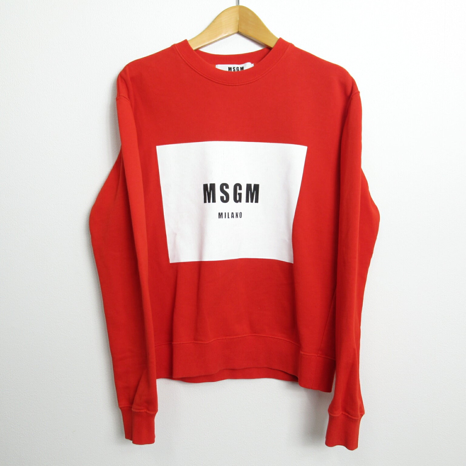 Selection Cotton Sweatshirt Red Unisex