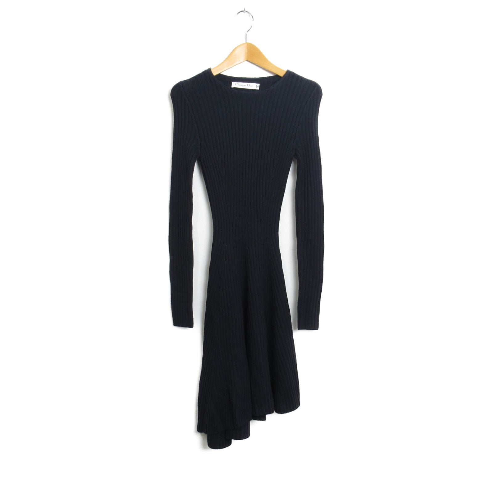 Dior Wool Knit Dress Navy