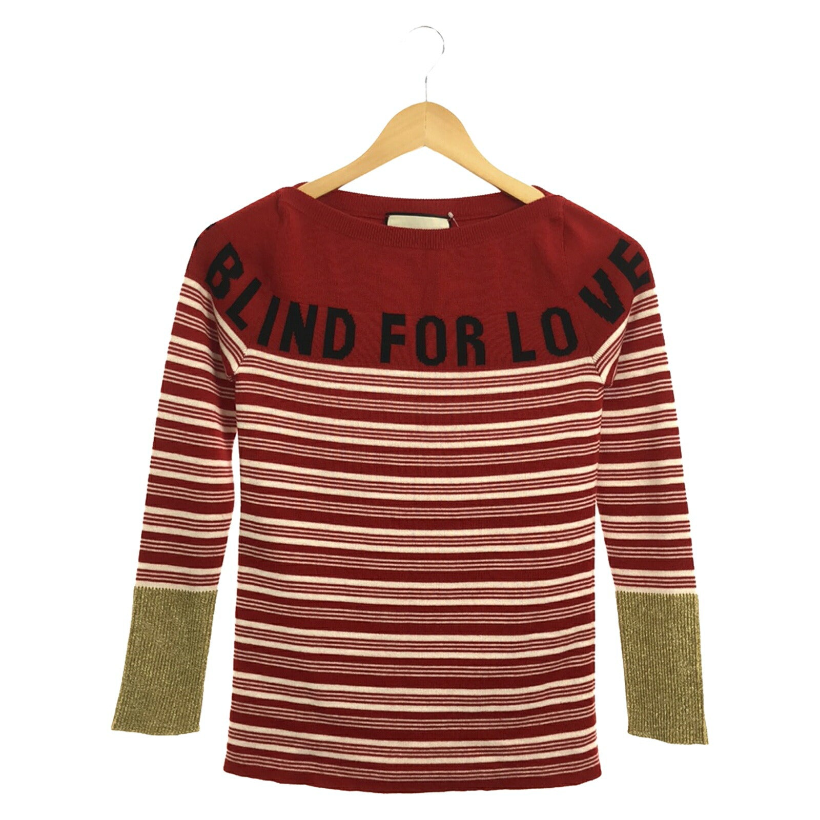 Gucci Cashmere Knit Top Red 478263