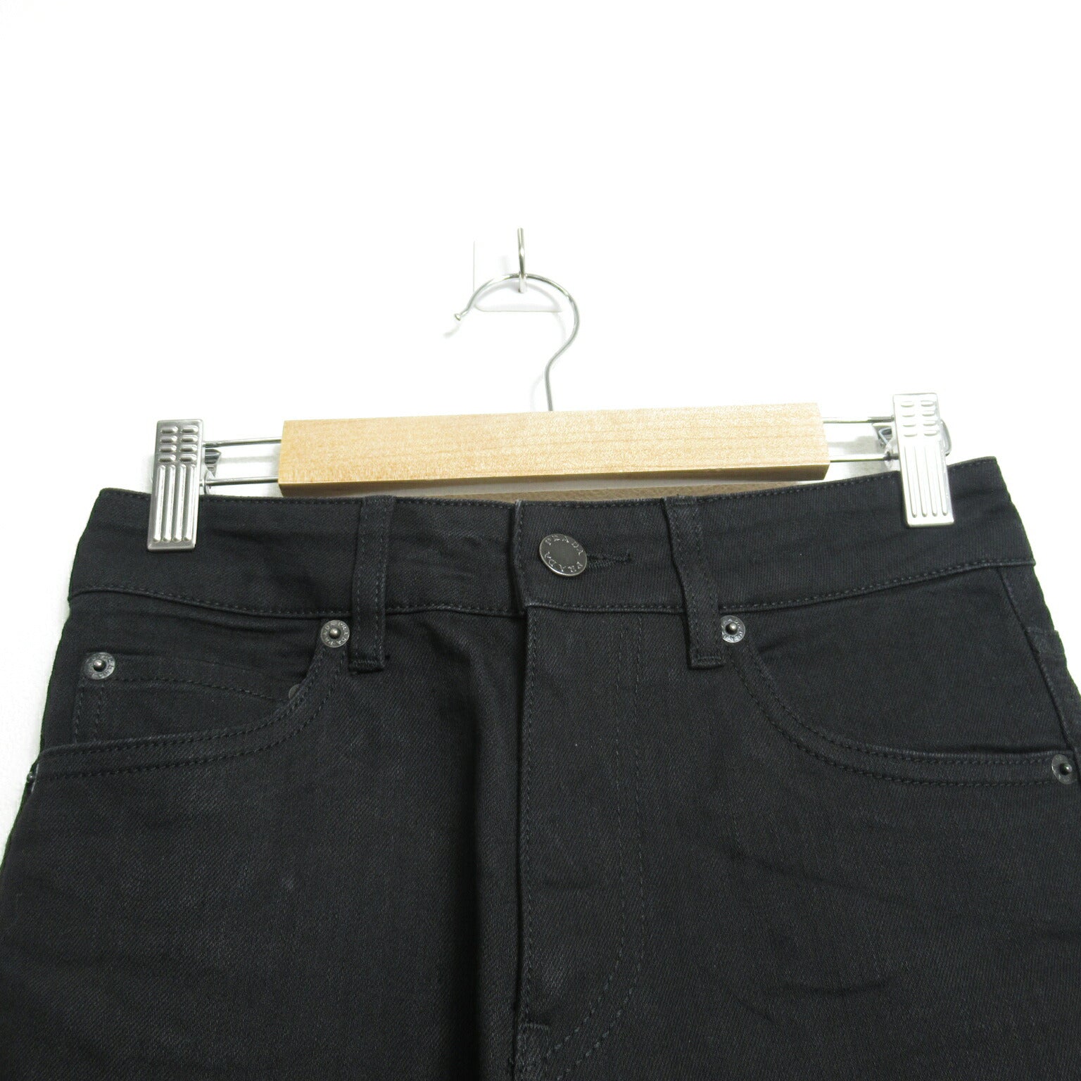 Prada Cotton Slim Pants Black