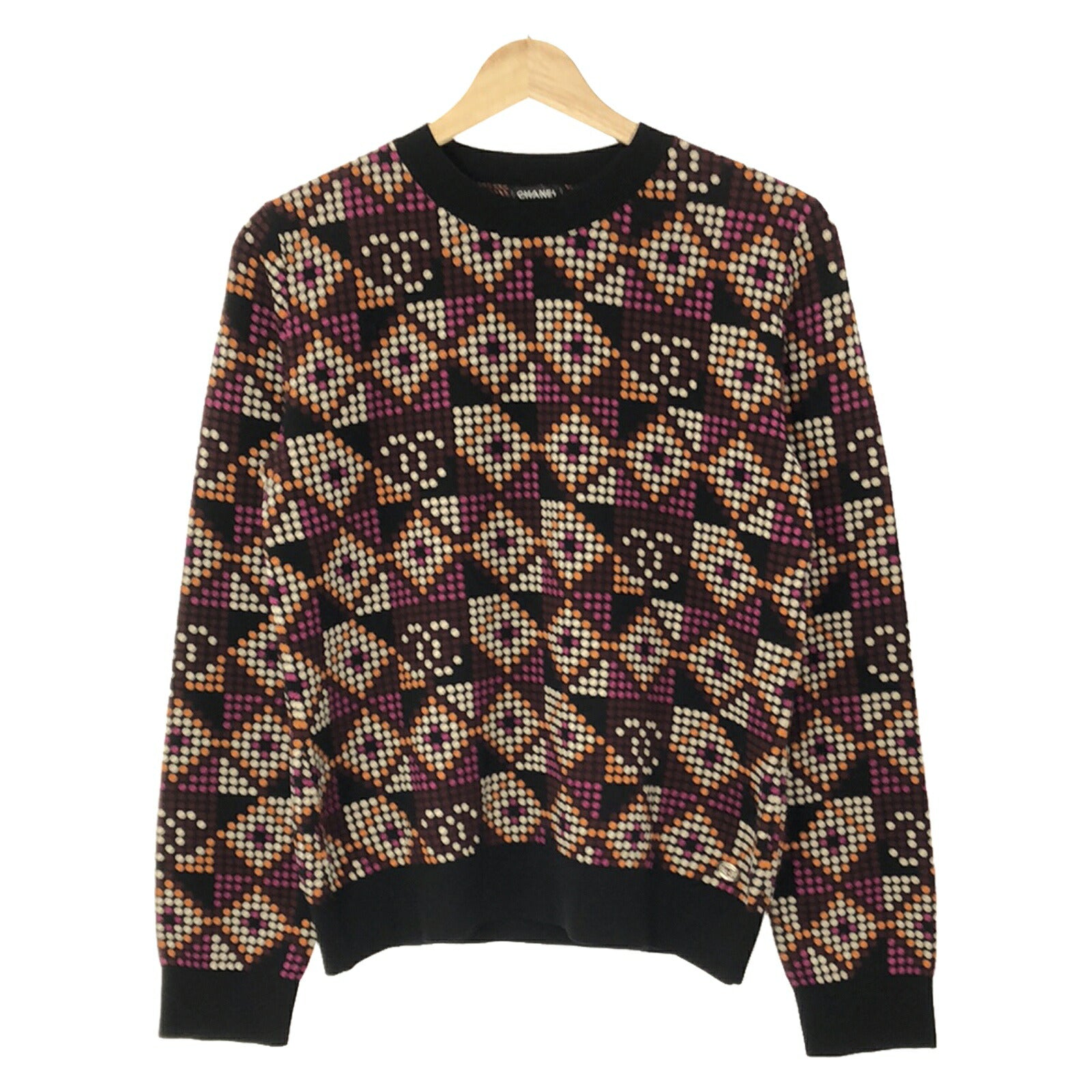 Chanel Cotton Sweater Purple P75395K10798