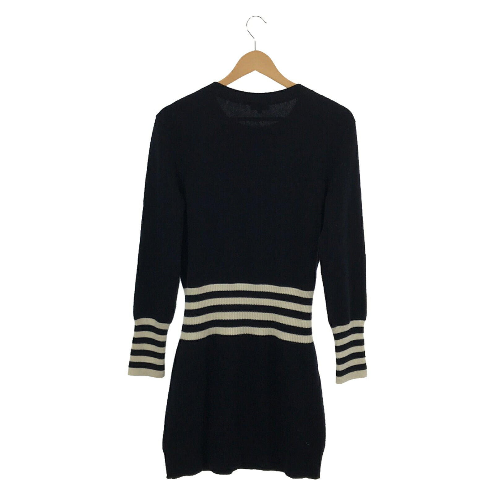 Chanel Cashmere Knit Dress Navy P55370K07271