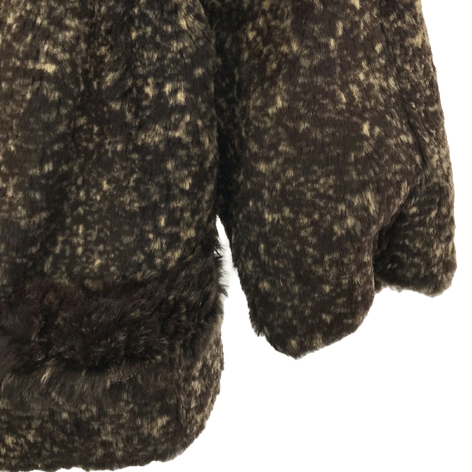 Chanel Rabbit Fur Jacket Brown