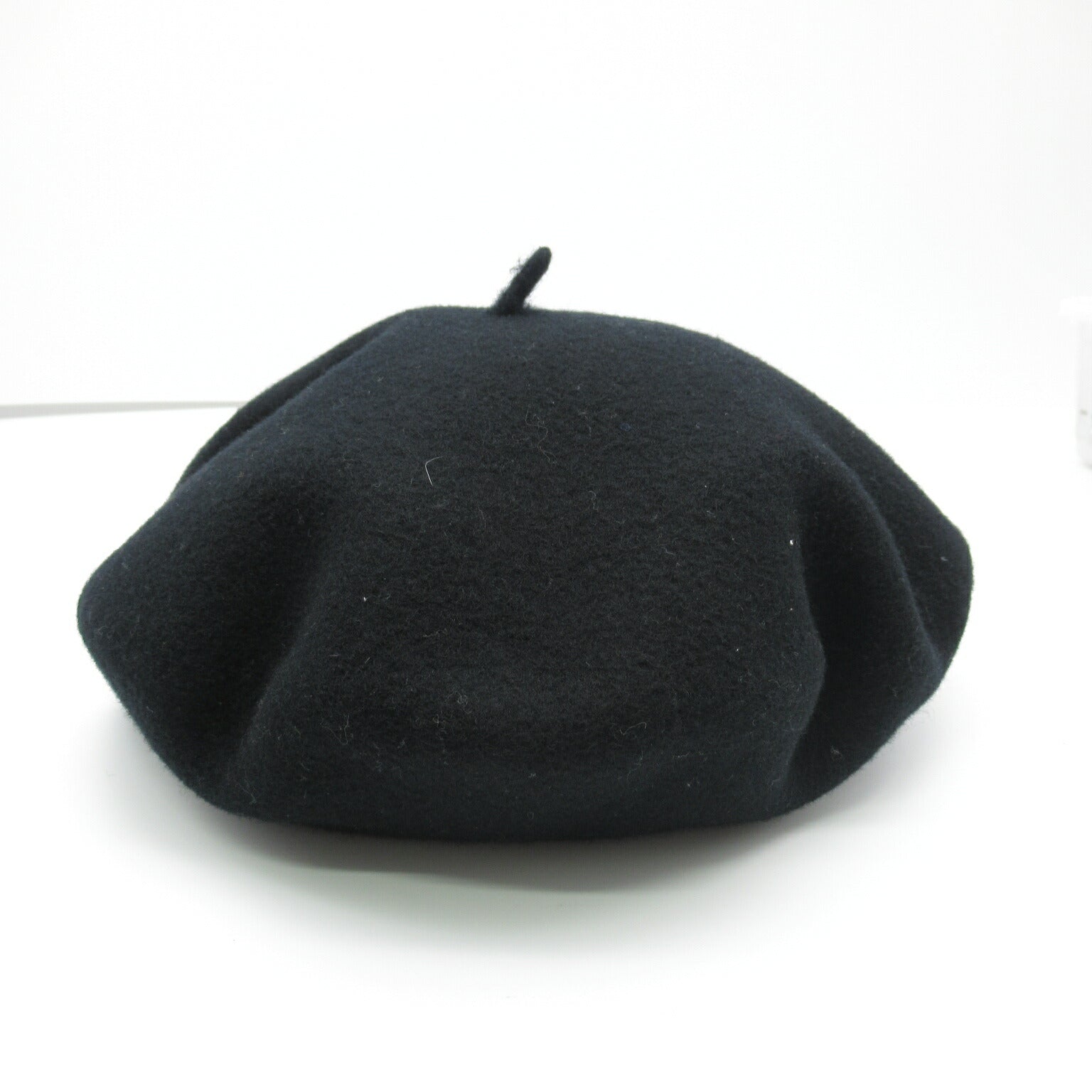 Borsalino Wool Hat Cap Black Used