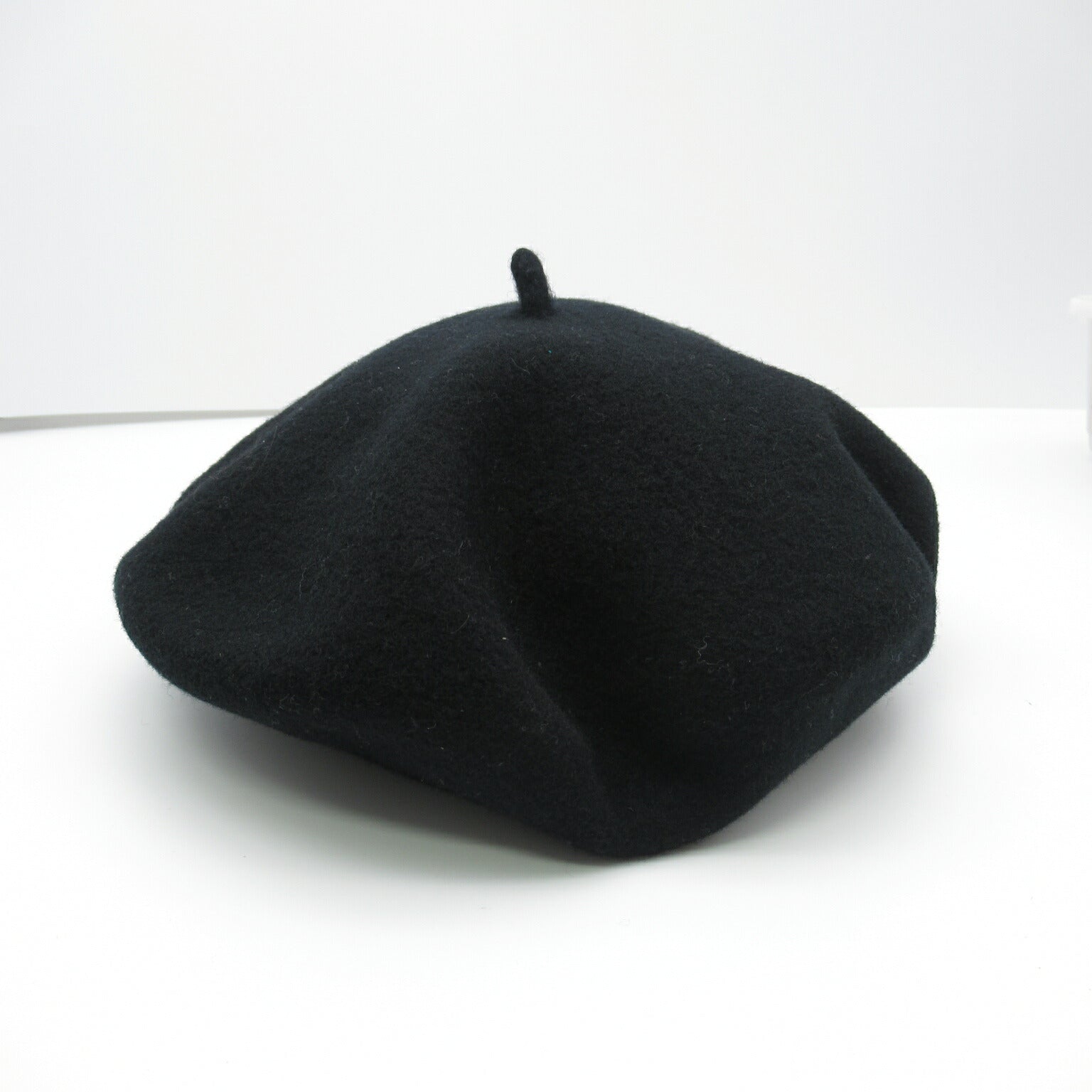 Borsalino Wool Hat Cap Black Used