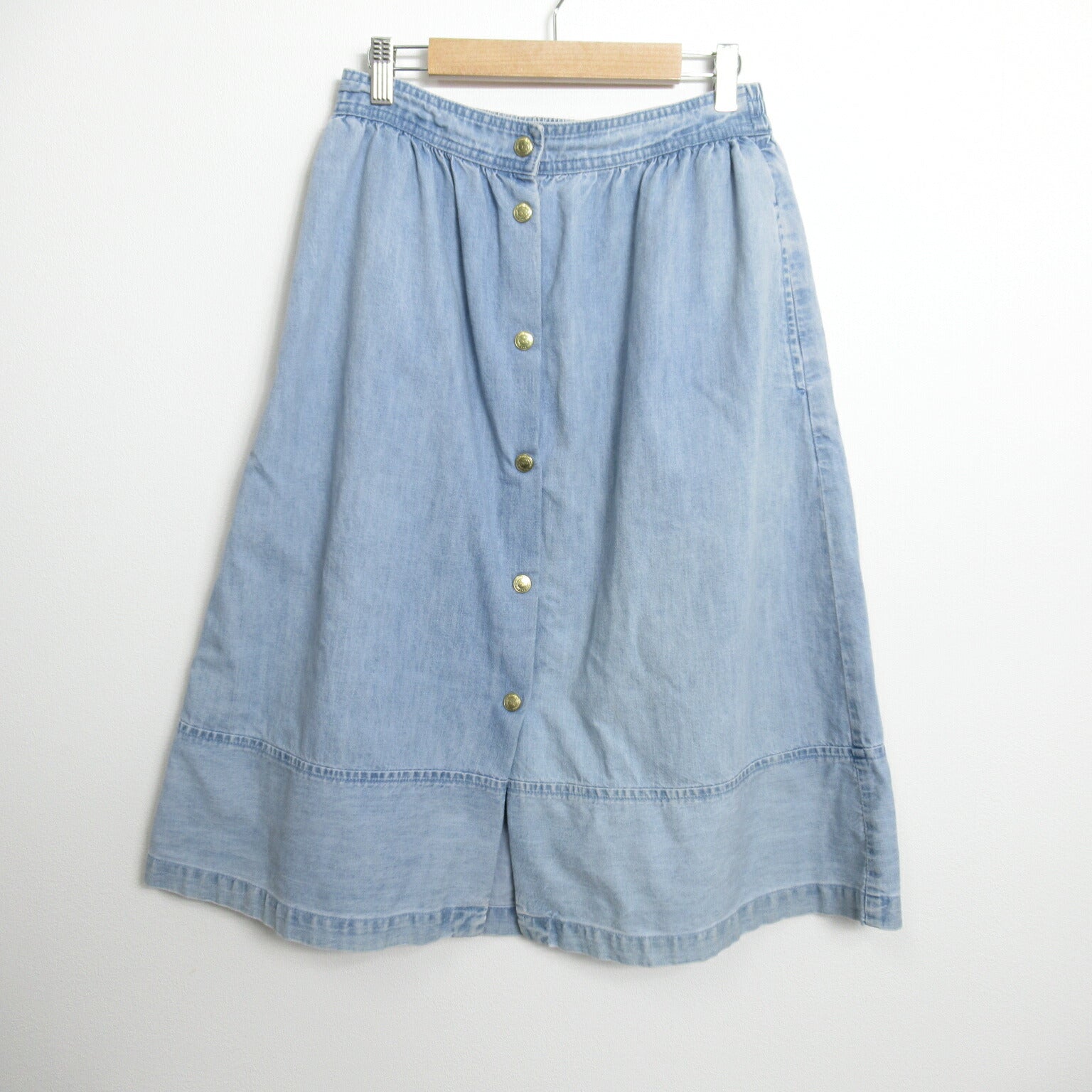 APC Cotton Skirt for Women, Light Blue