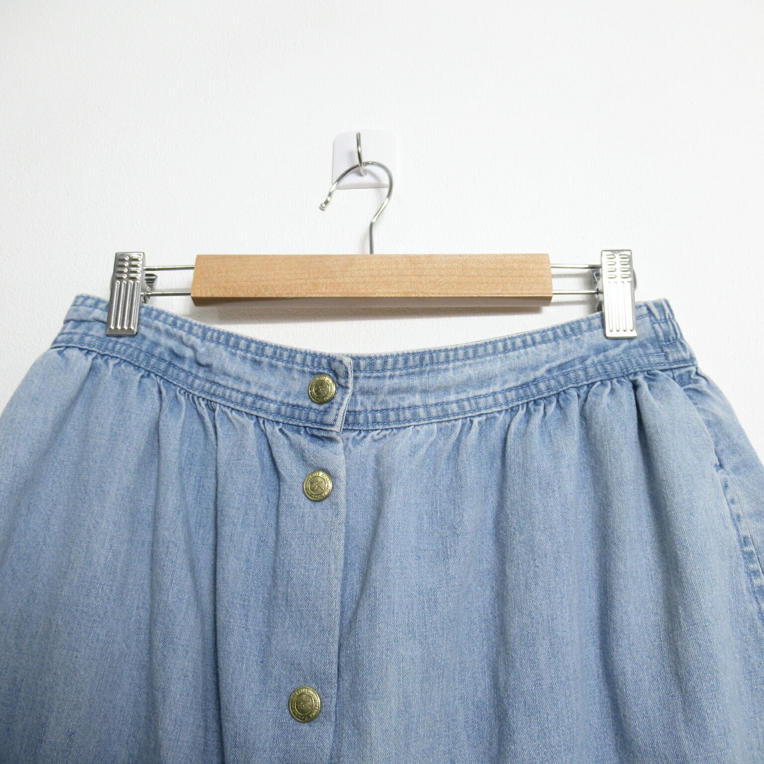 APC Cotton Skirt for Women, Light Blue