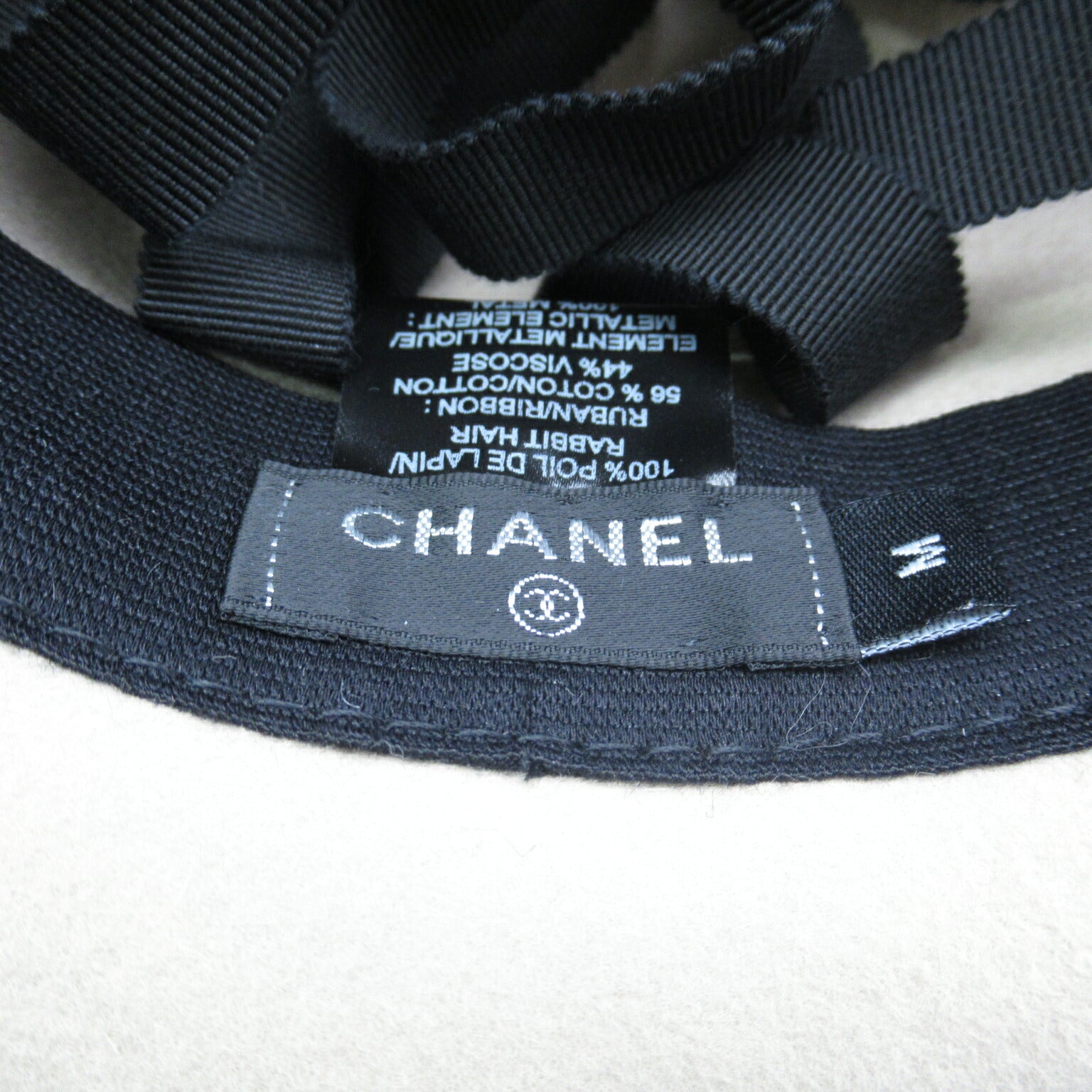 Chanel Cotton Hat Beige