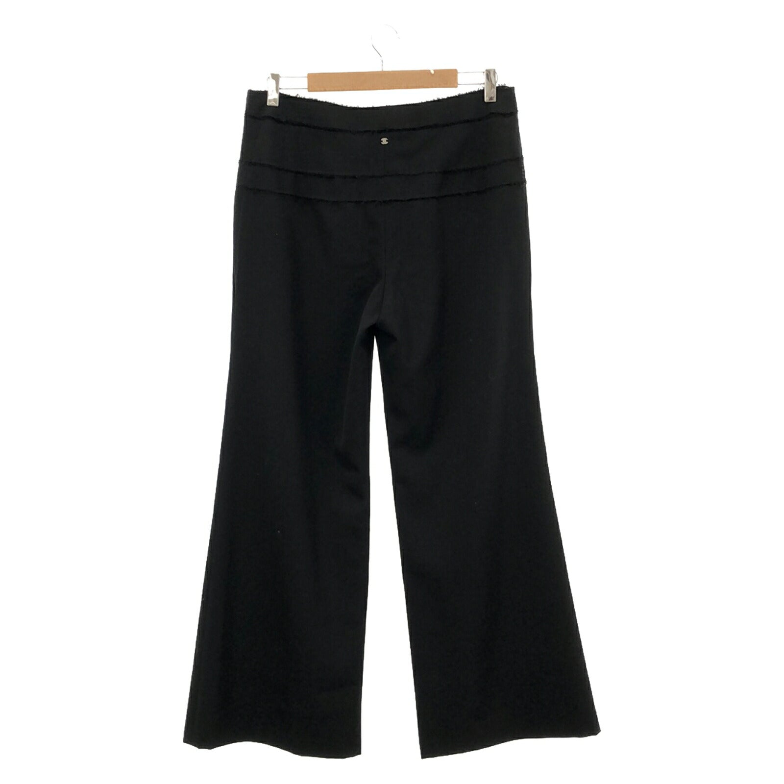 Chanel Wool Pants Black P31990V21811