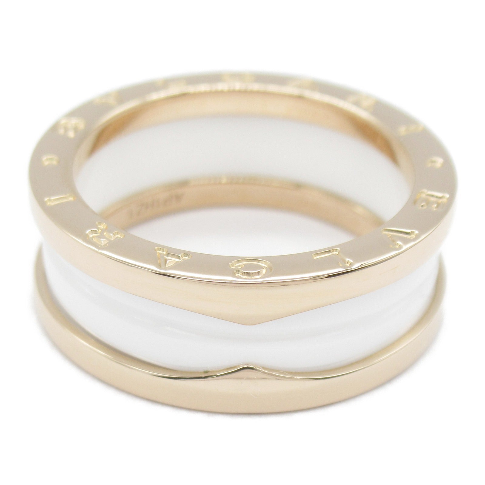 Bvlgari B-zero1 Ring K18PG Ceramic