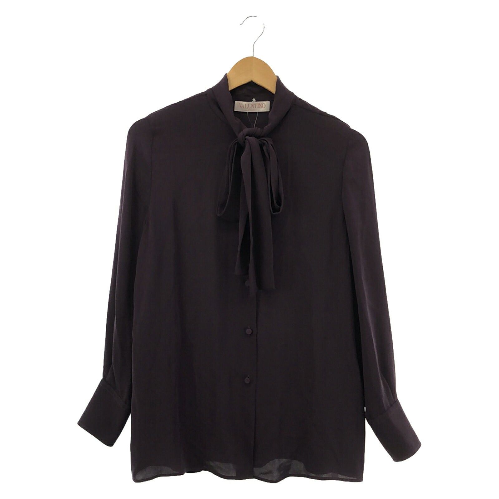 Valentino Silk Blouse Purple