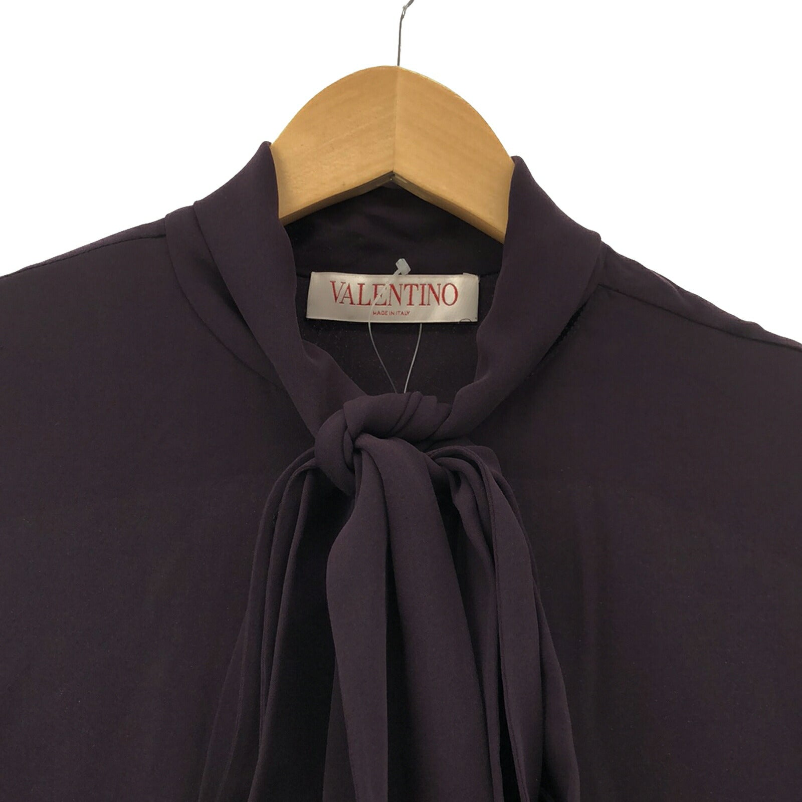 Valentino Silk Blouse Purple