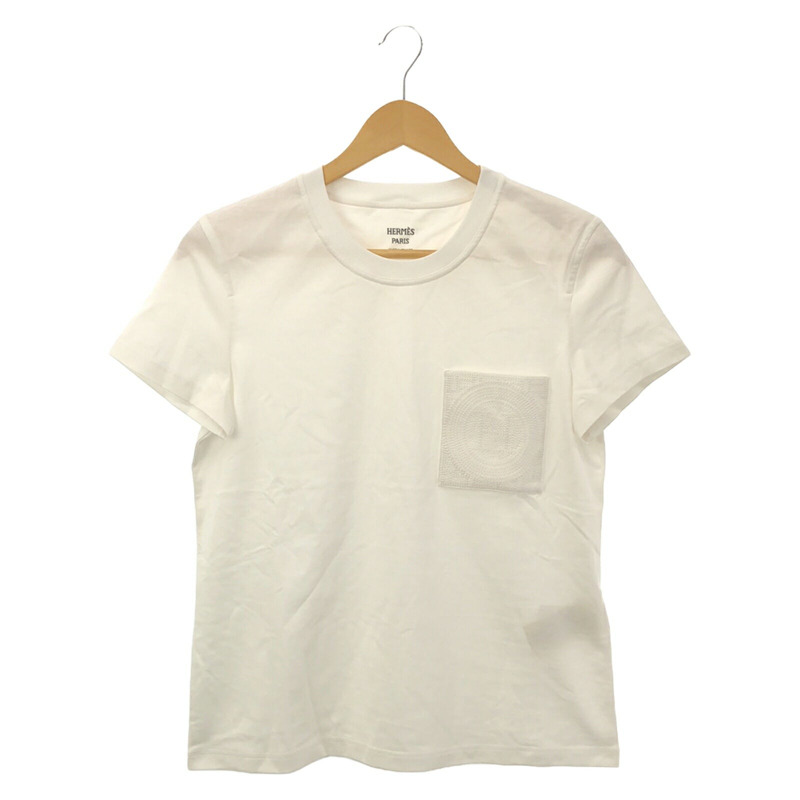 Hermes Cotton T-Shirt White