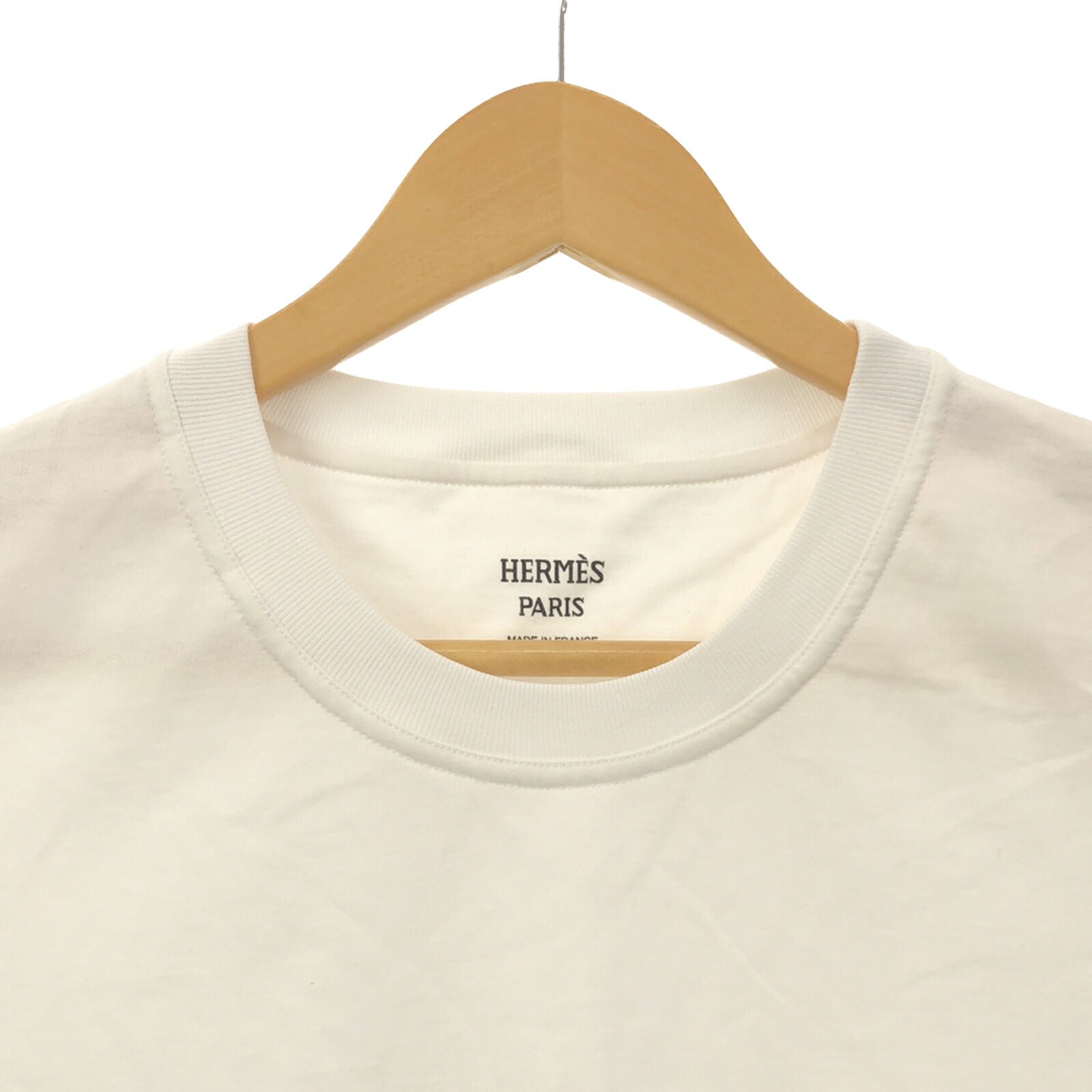 Hermes Cotton T-Shirt White