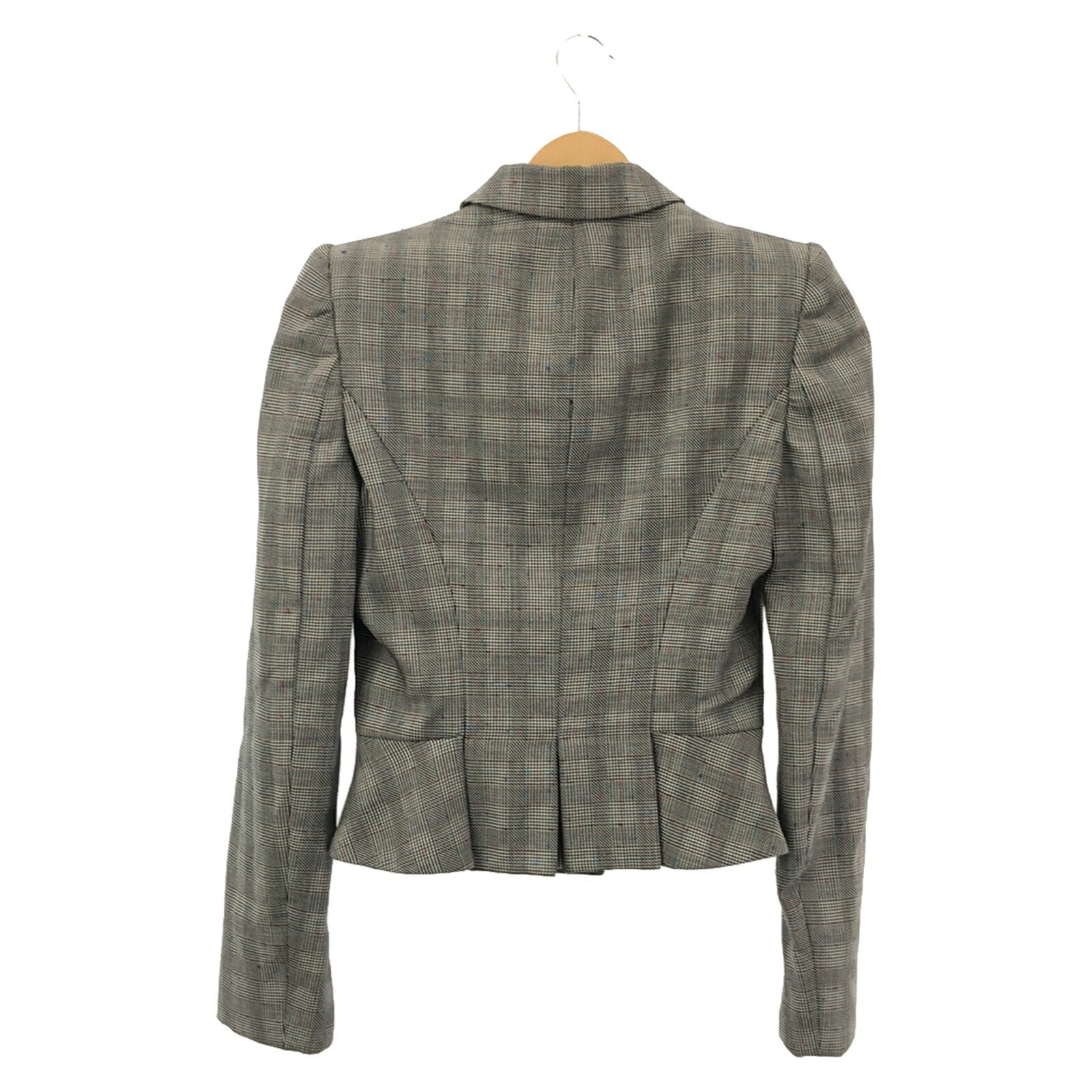 Alexander McQueen Wool Tailored Jacket Gray