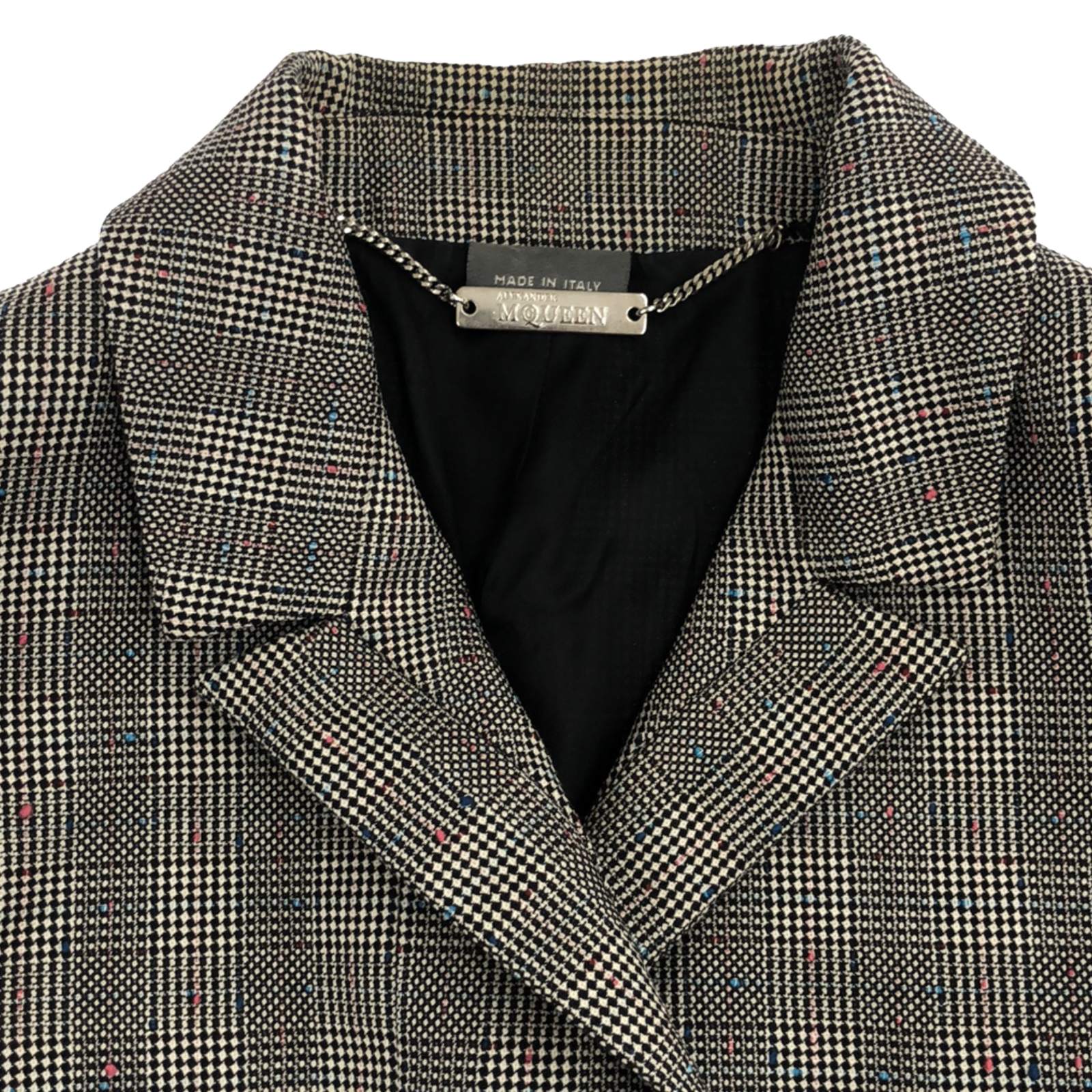 Alexander McQueen Wool Tailored Jacket Gray