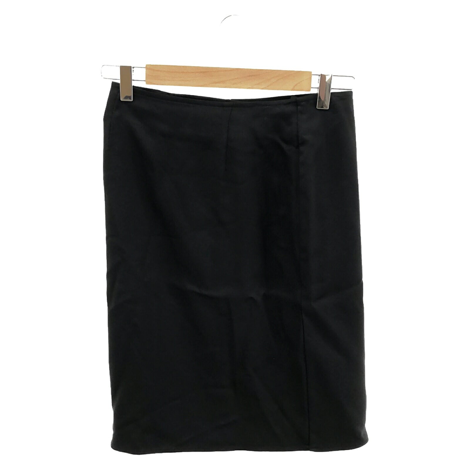 Hermes Rayon Skirt Black 2E0315D8