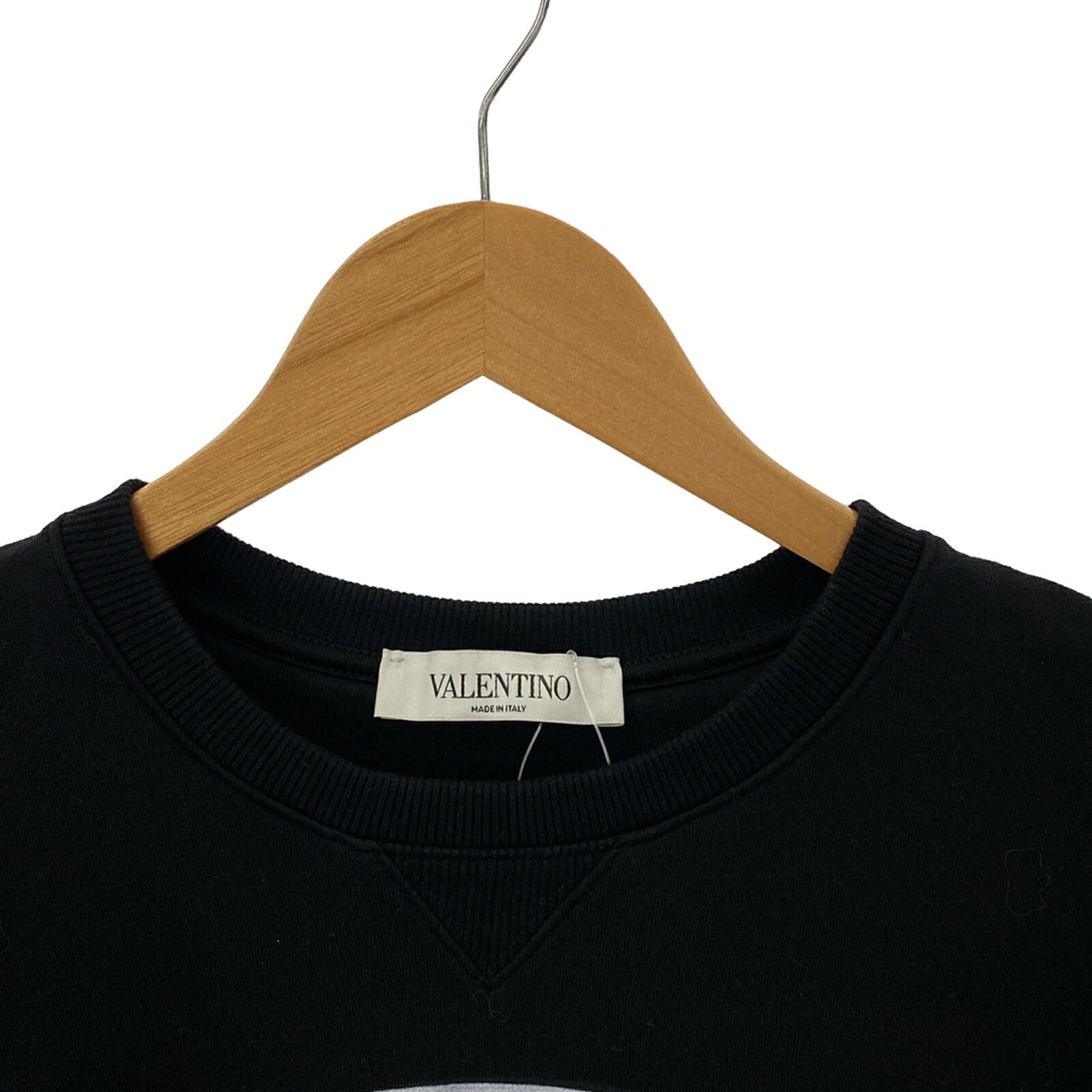 Valentino Cotton Sweatshirt Black