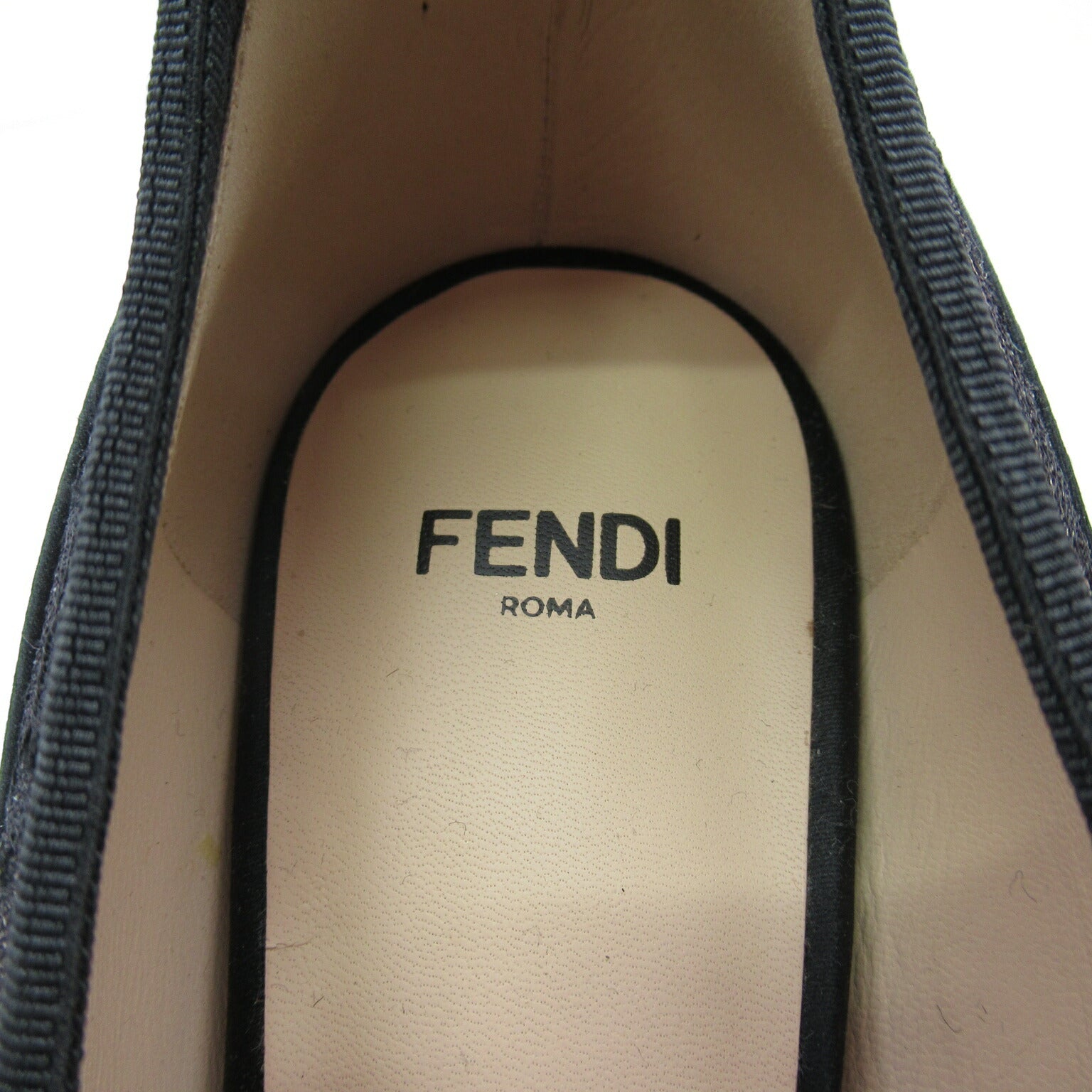 Fendi Satin Heel Pumps with Strap