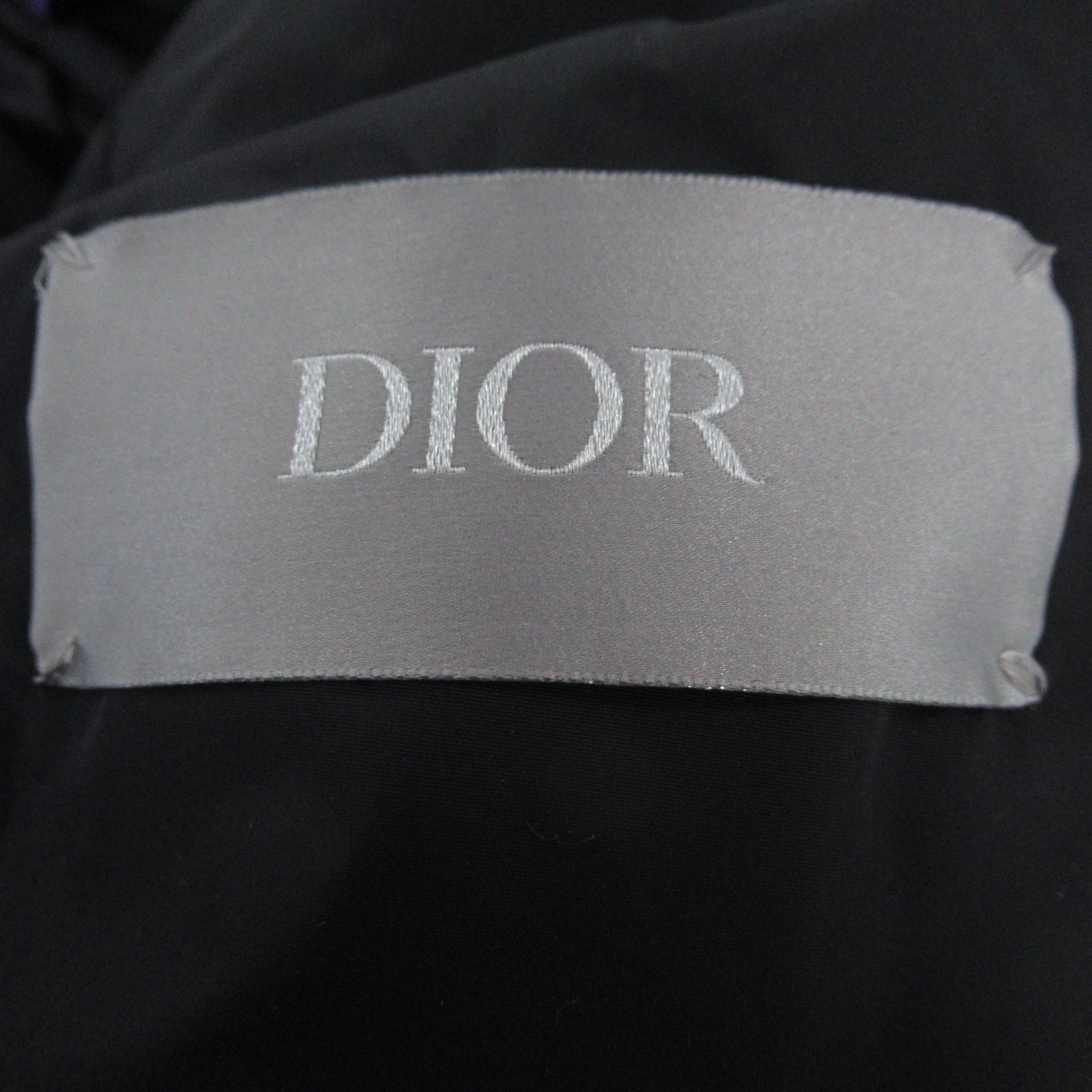 Dior Nylon Logo Down Jacket Outerwear