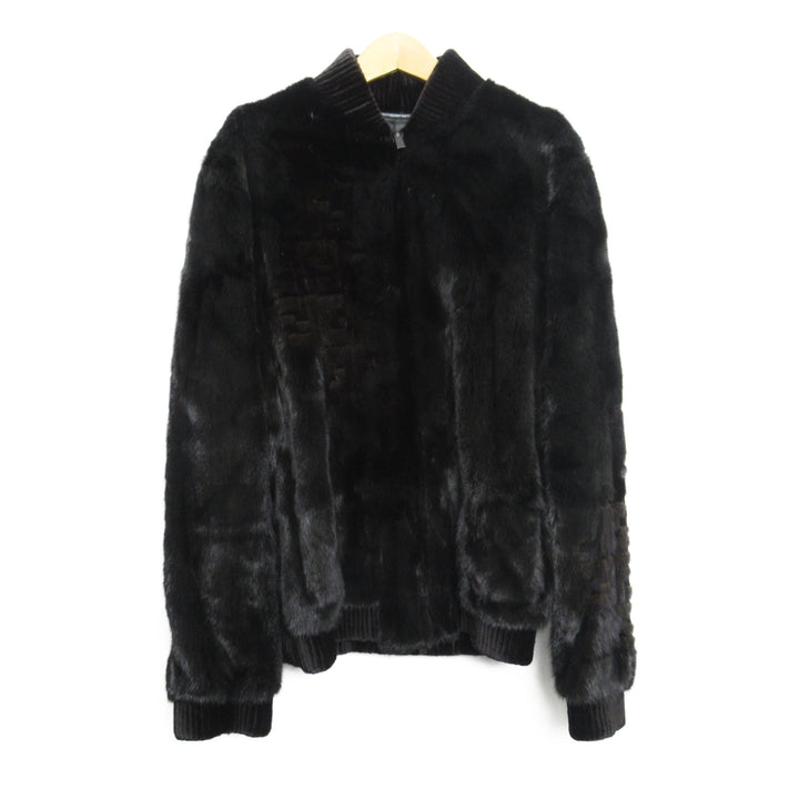 Fendi Mink Jacket Black Used