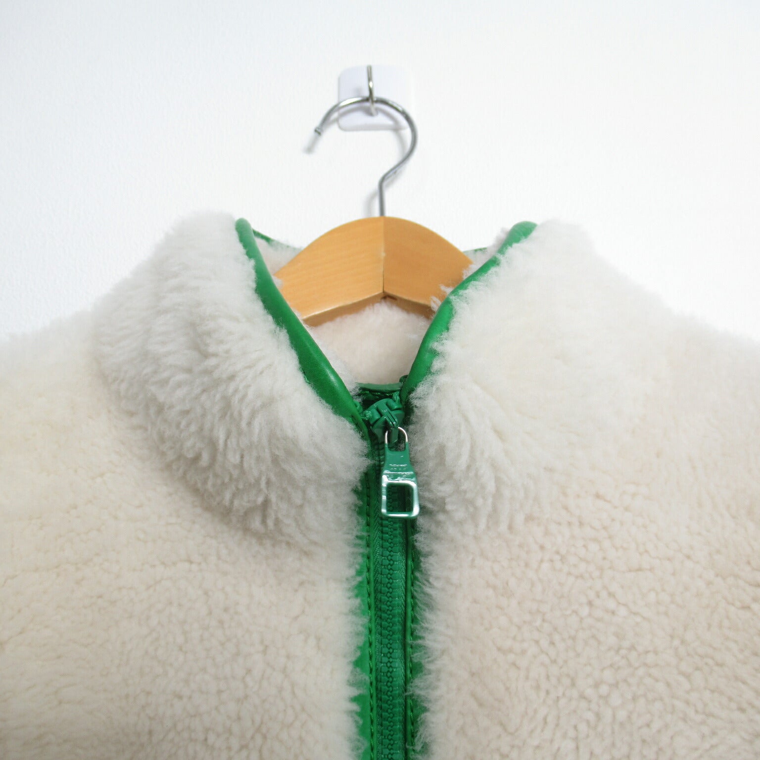 Louis Vuitton Sheepskin Fleece Jacket Green