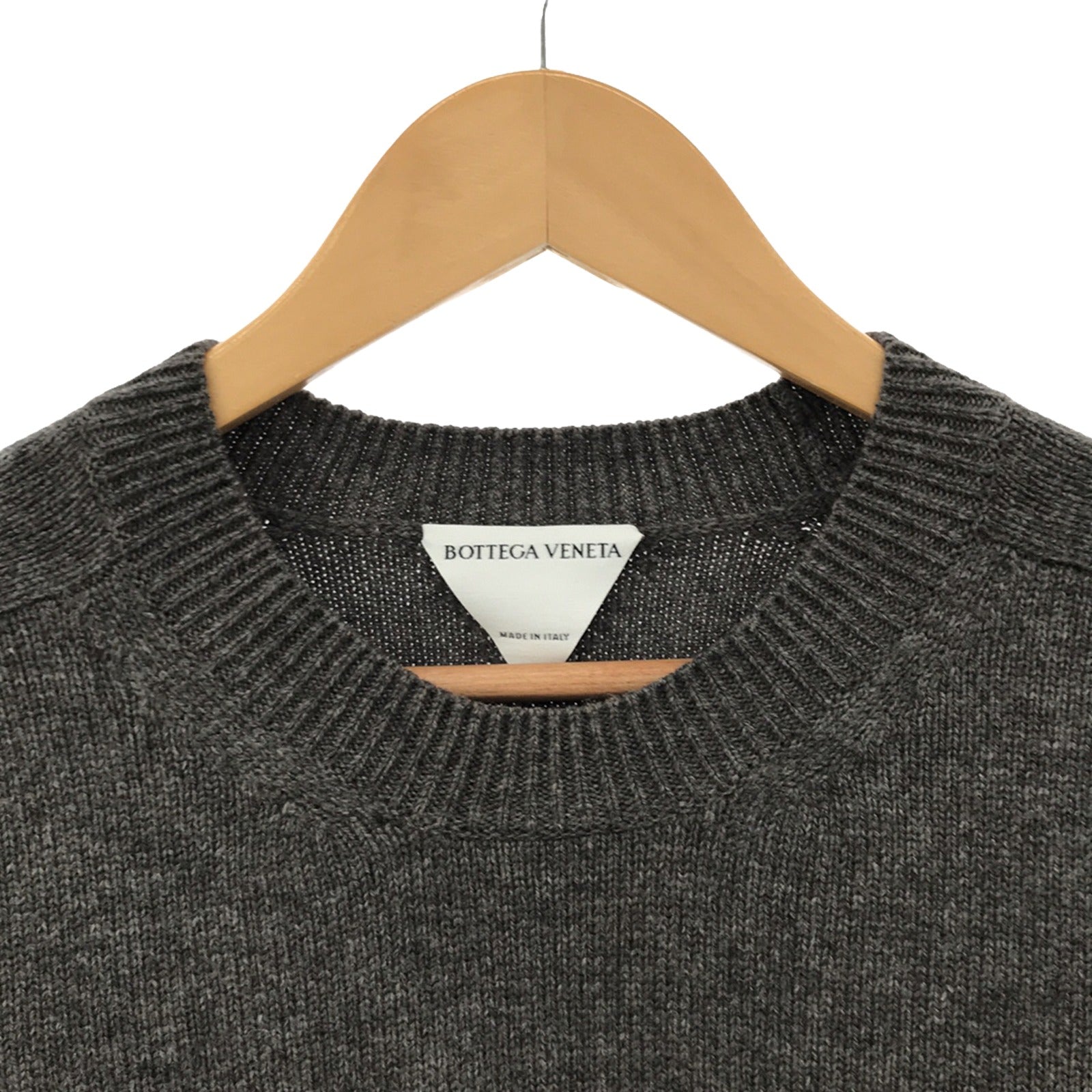 Bottega Veneta Wool Sweater Unisex Gray