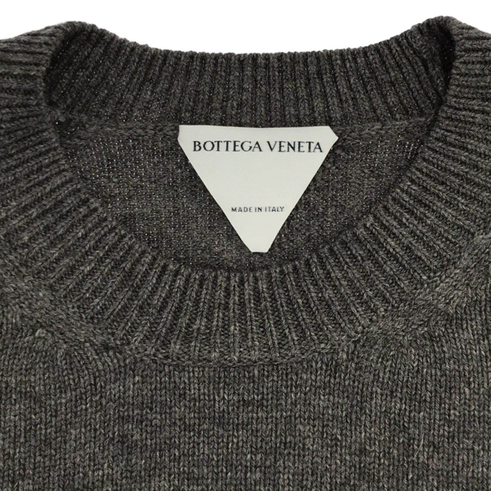 Bottega Veneta Wool Sweater Unisex Gray