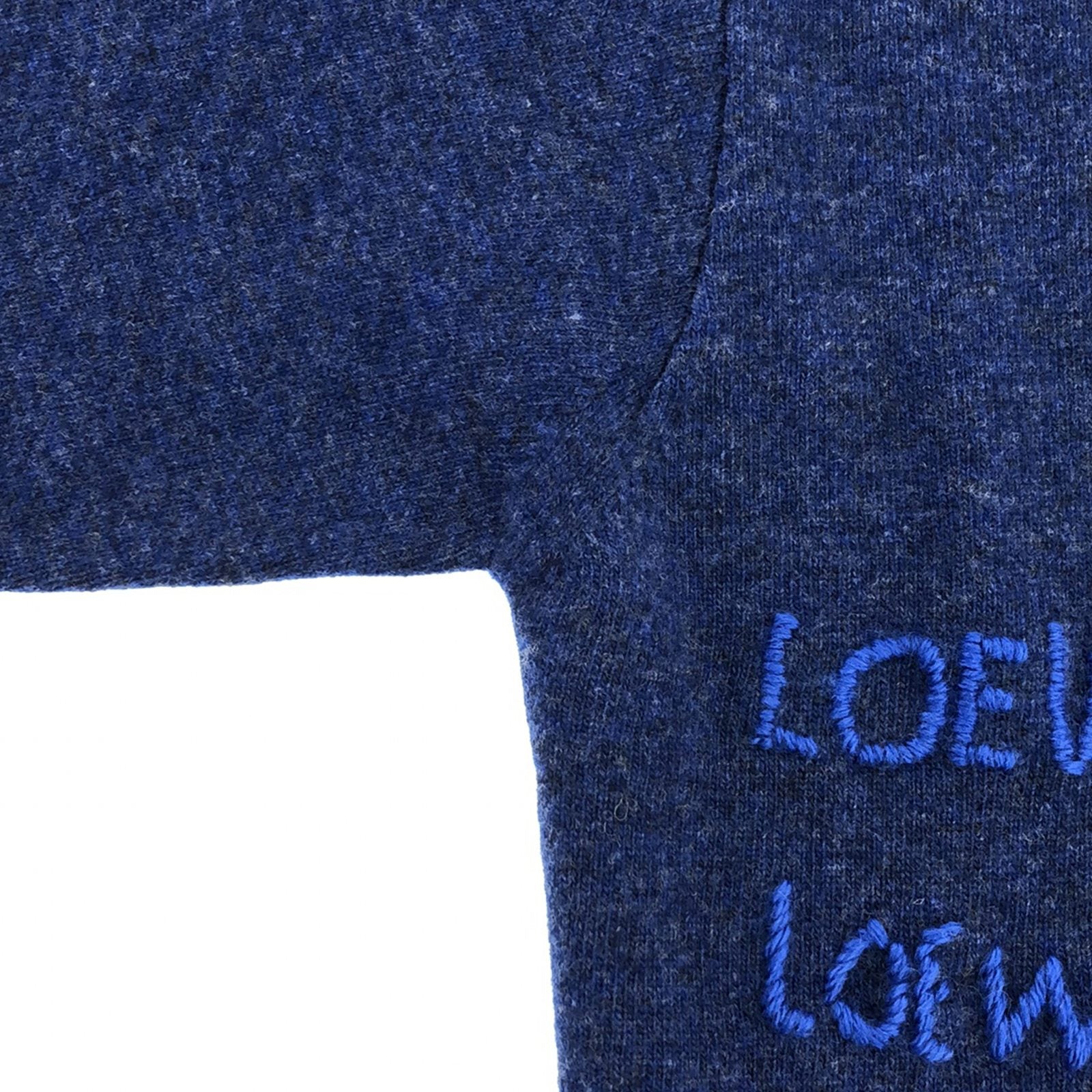 Loewe Wool Sweater Blue Used